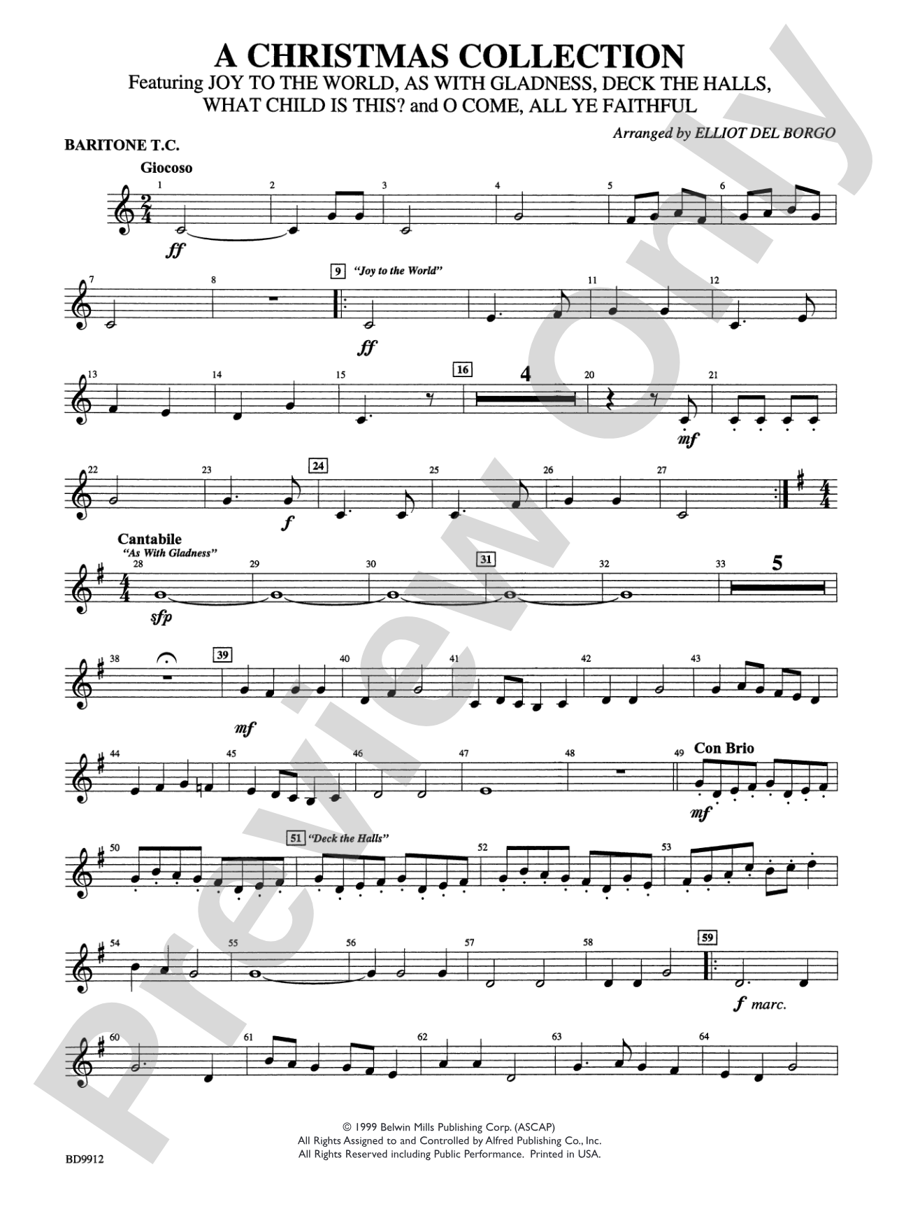 Christmas Collection: Baritone T.C.