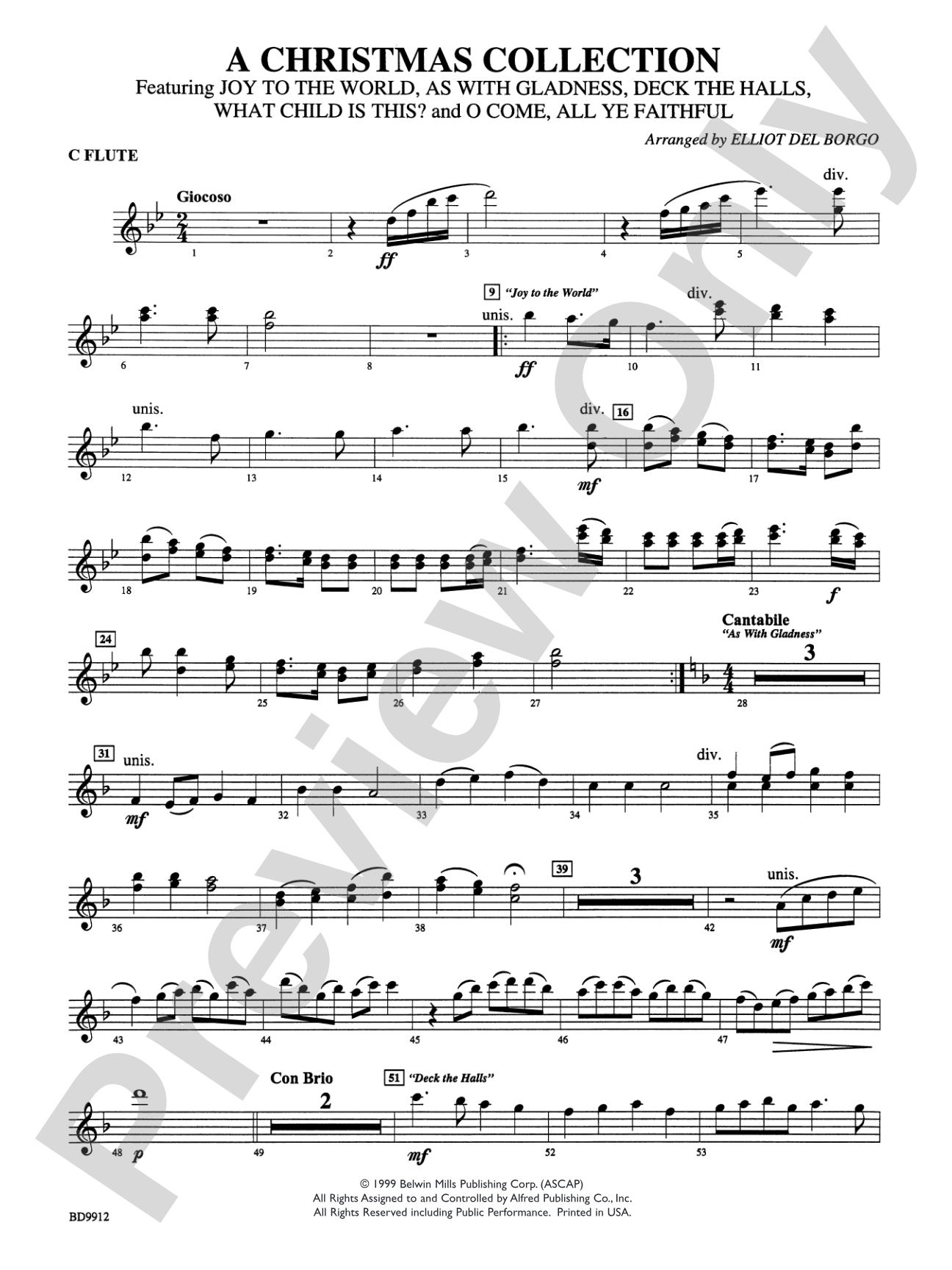 Christmas Collection: Flute