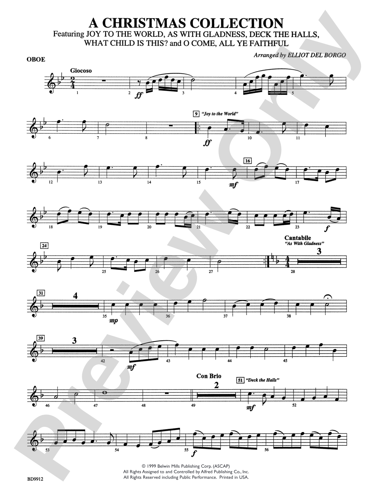 Christmas Collection: Oboe