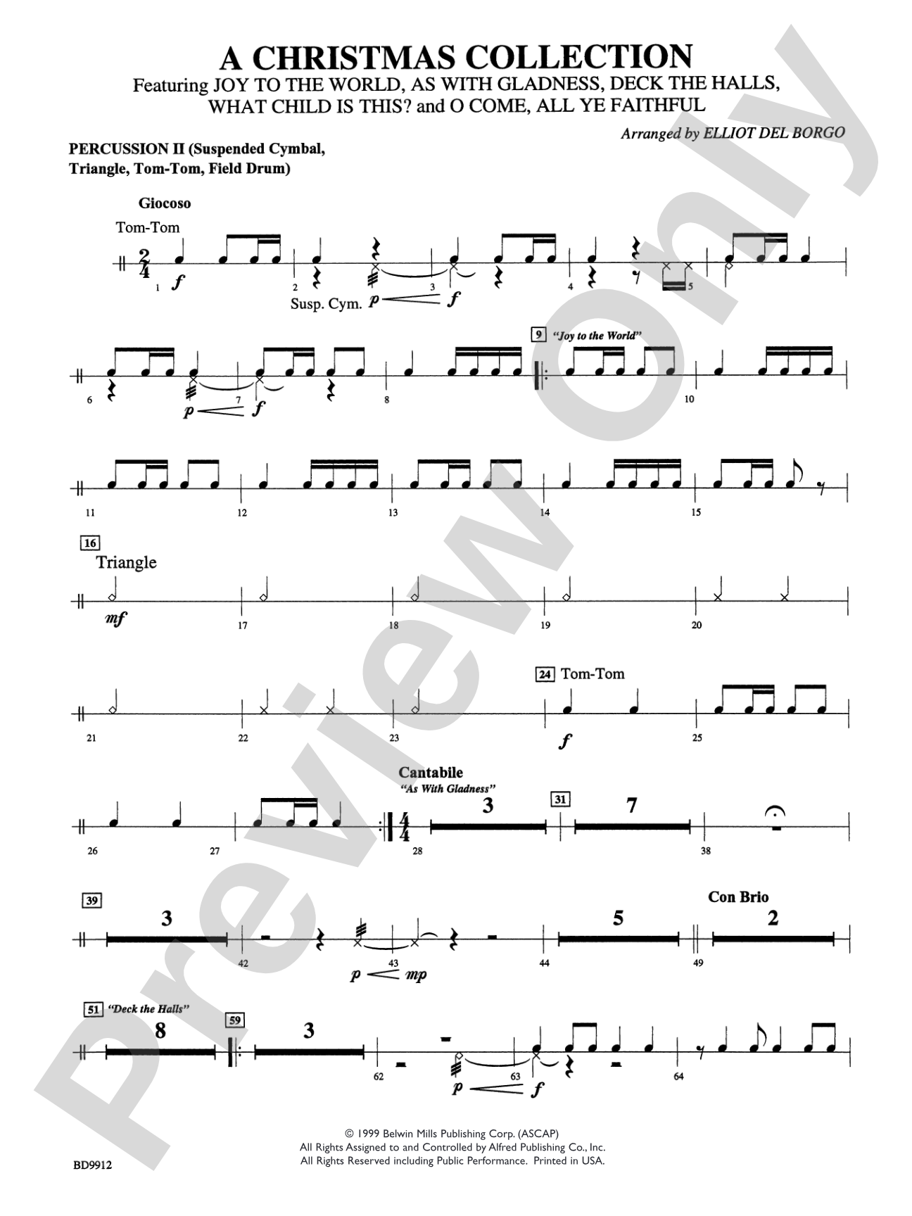 Christmas Collection: 2nd Percussion