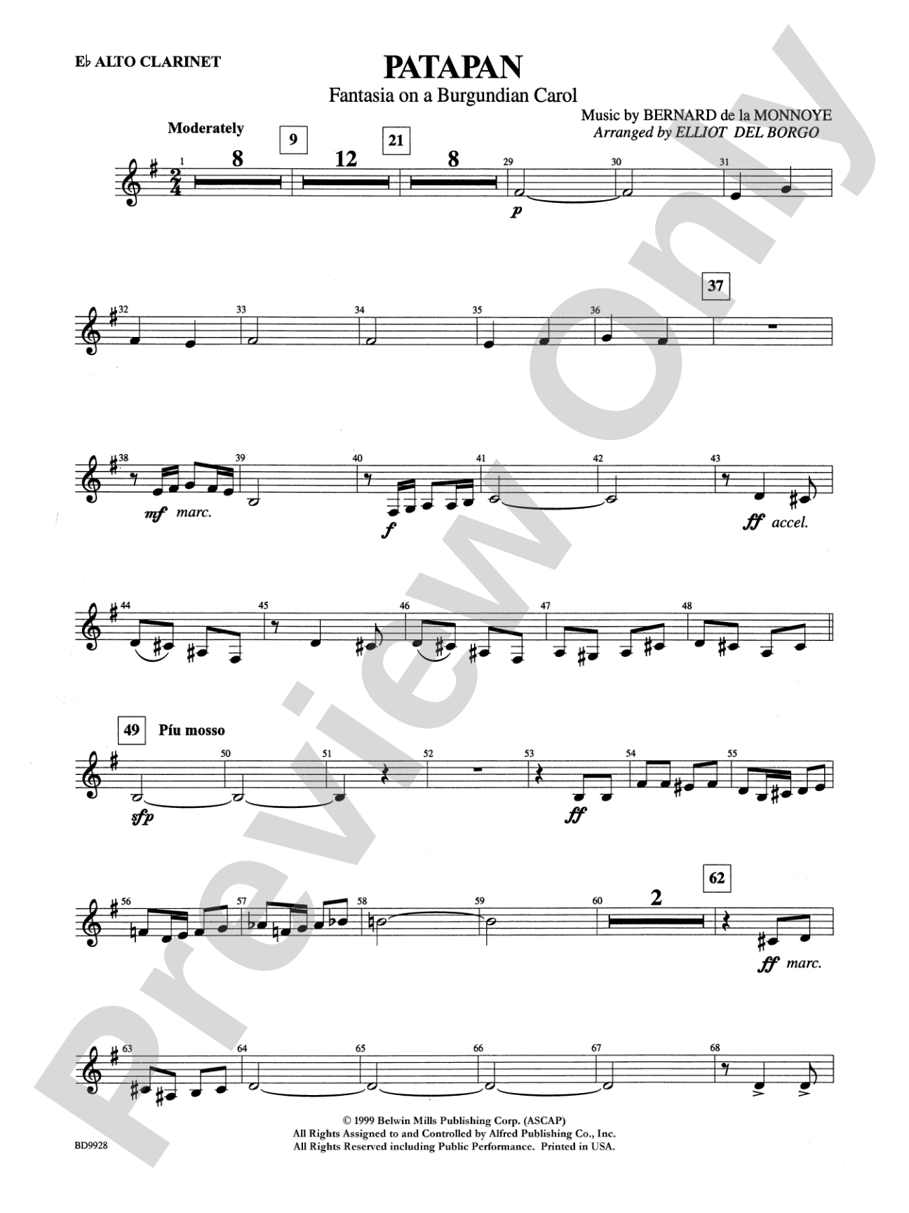 Patapan: E-flat Alto Clarinet