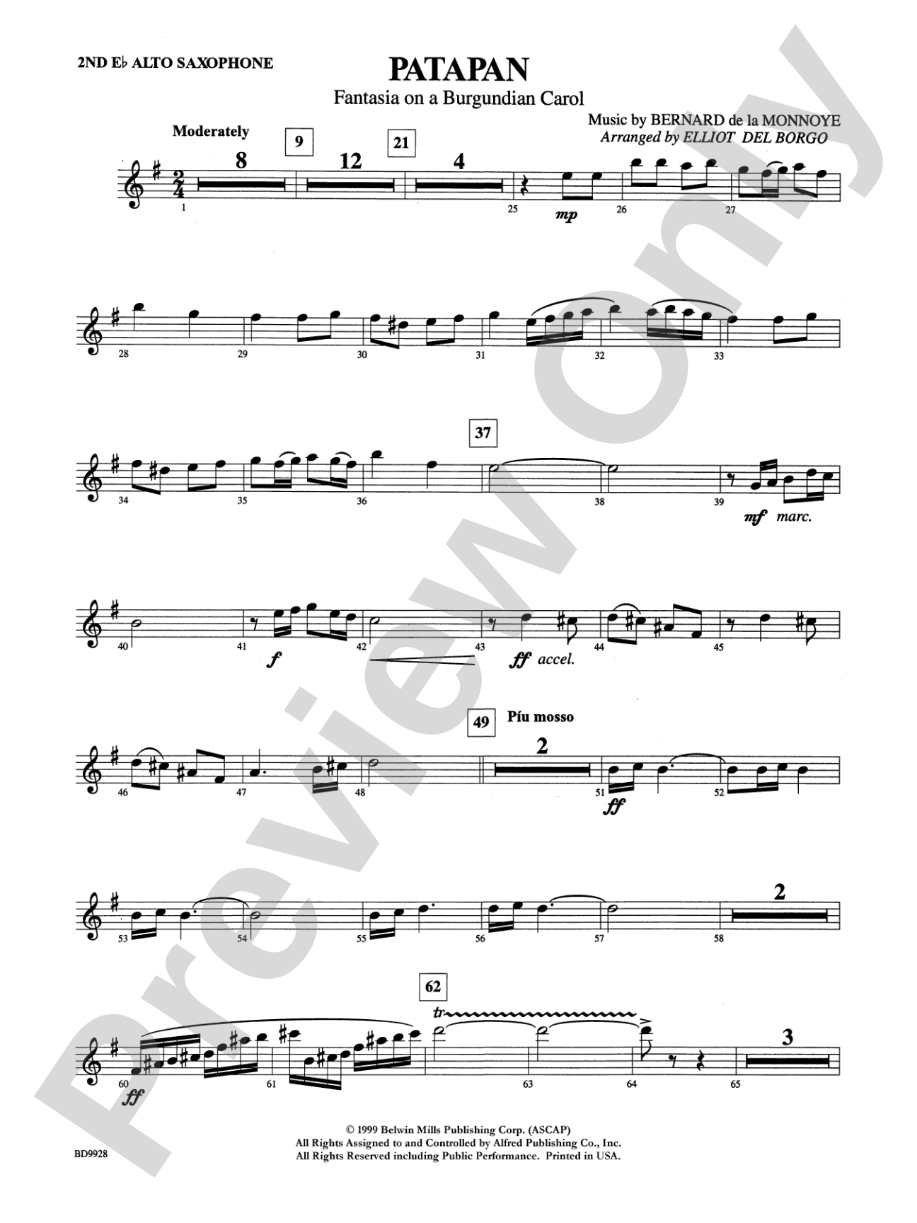 Patapan: 2nd E-flat Alto Saxophone