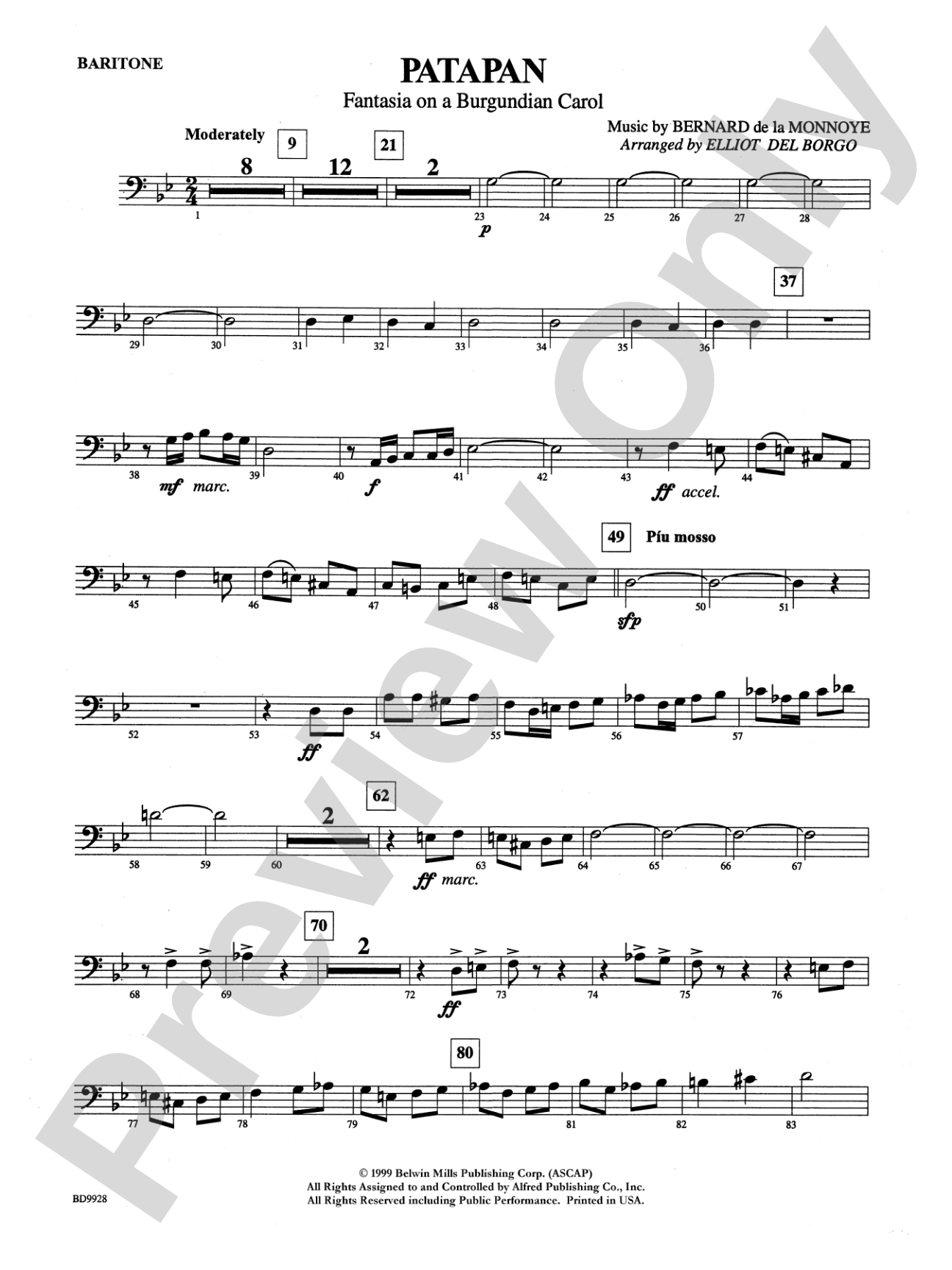 Patapan: Baritone B.C.