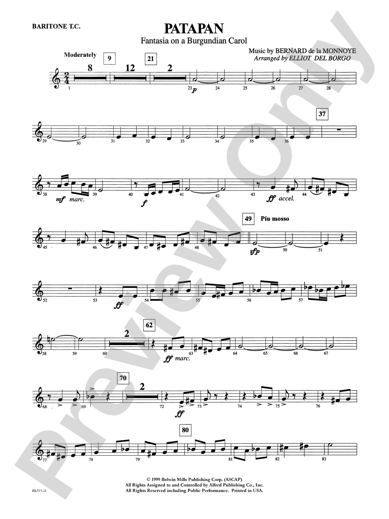 Patapan: Baritone T.C.
