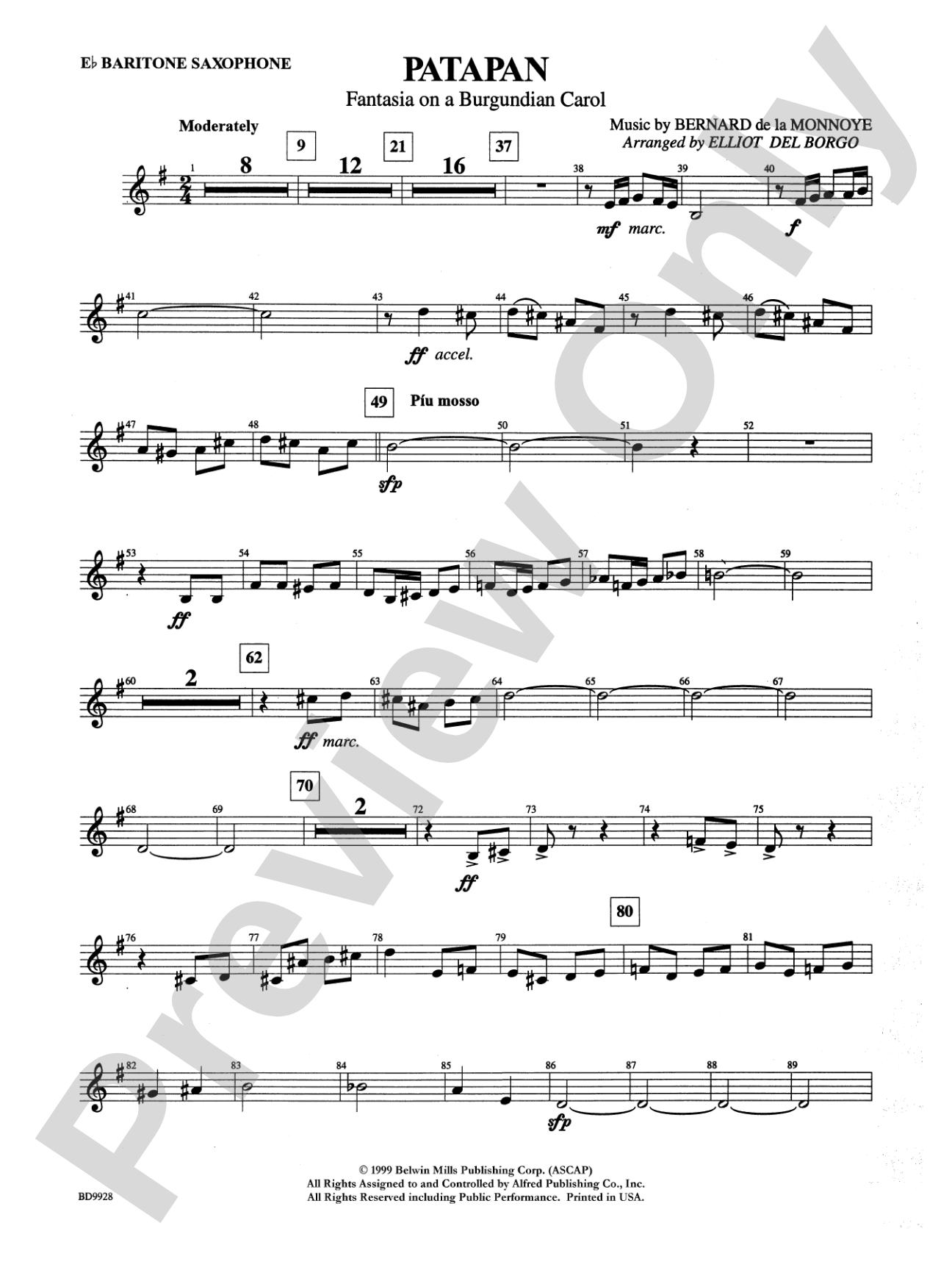 Patapan: E-flat Baritone Saxophone
