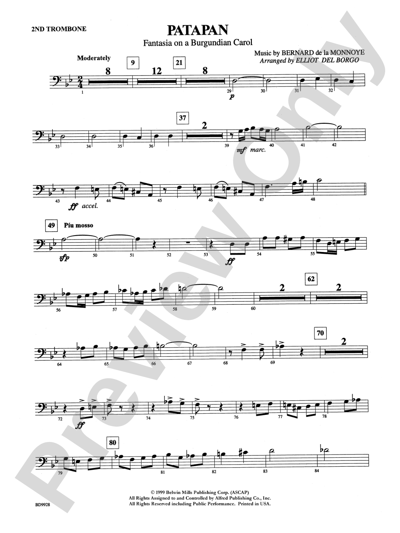 Patapan: 2nd Trombone