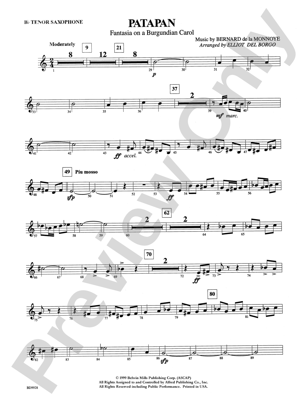 Patapan: B-flat Tenor Saxophone