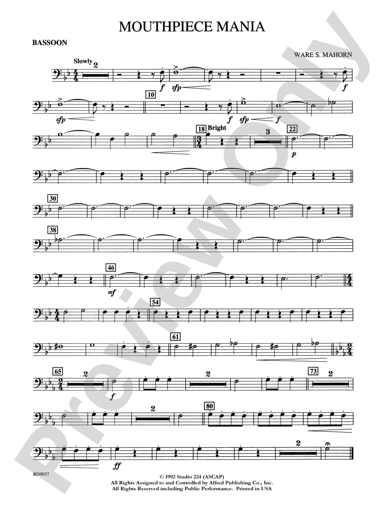 Mouthpiece Mania: Bassoon