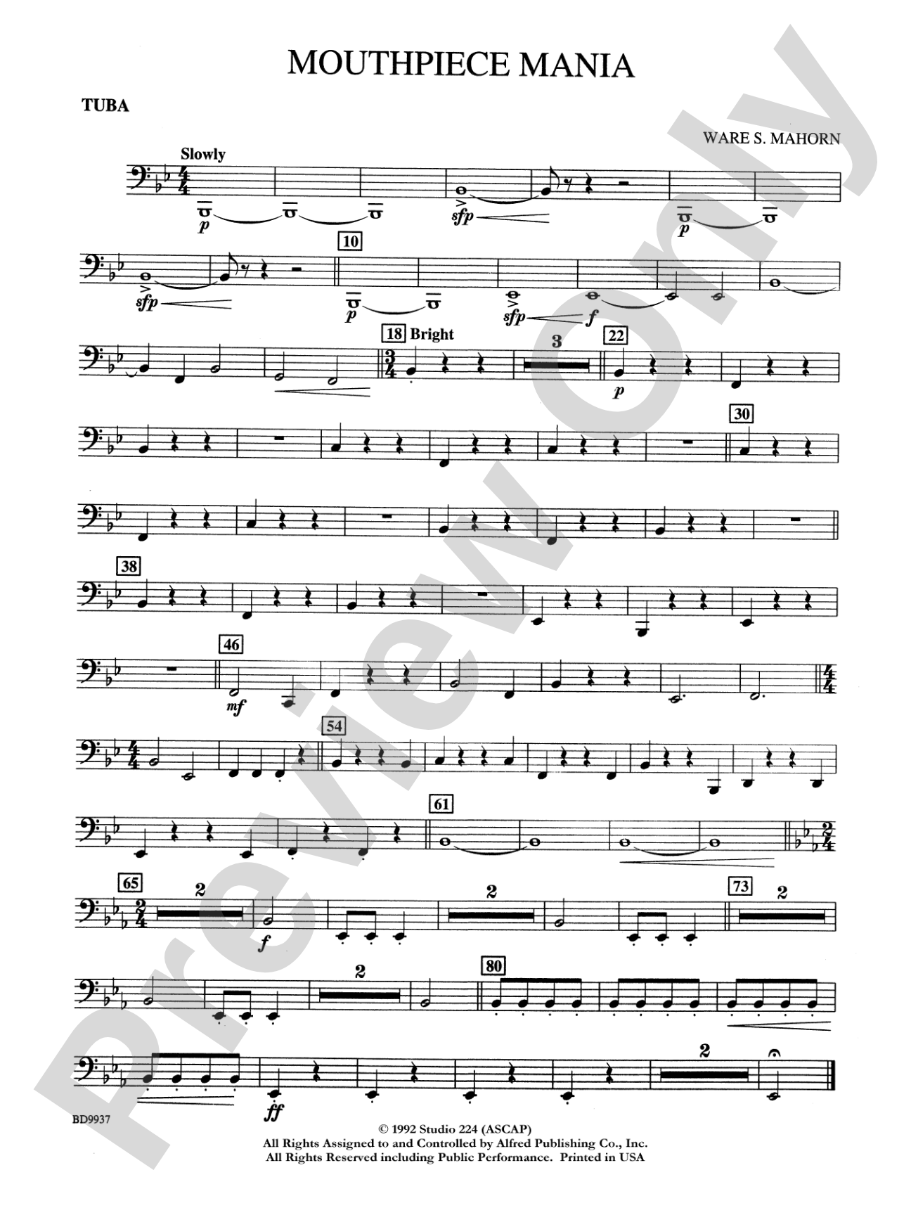 Mouthpiece Mania: Tuba