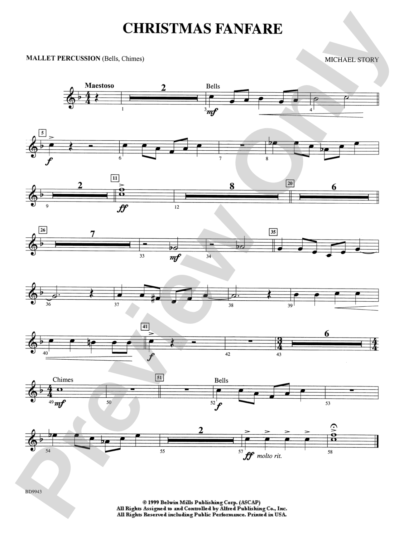Christmas Fanfare: Mallets