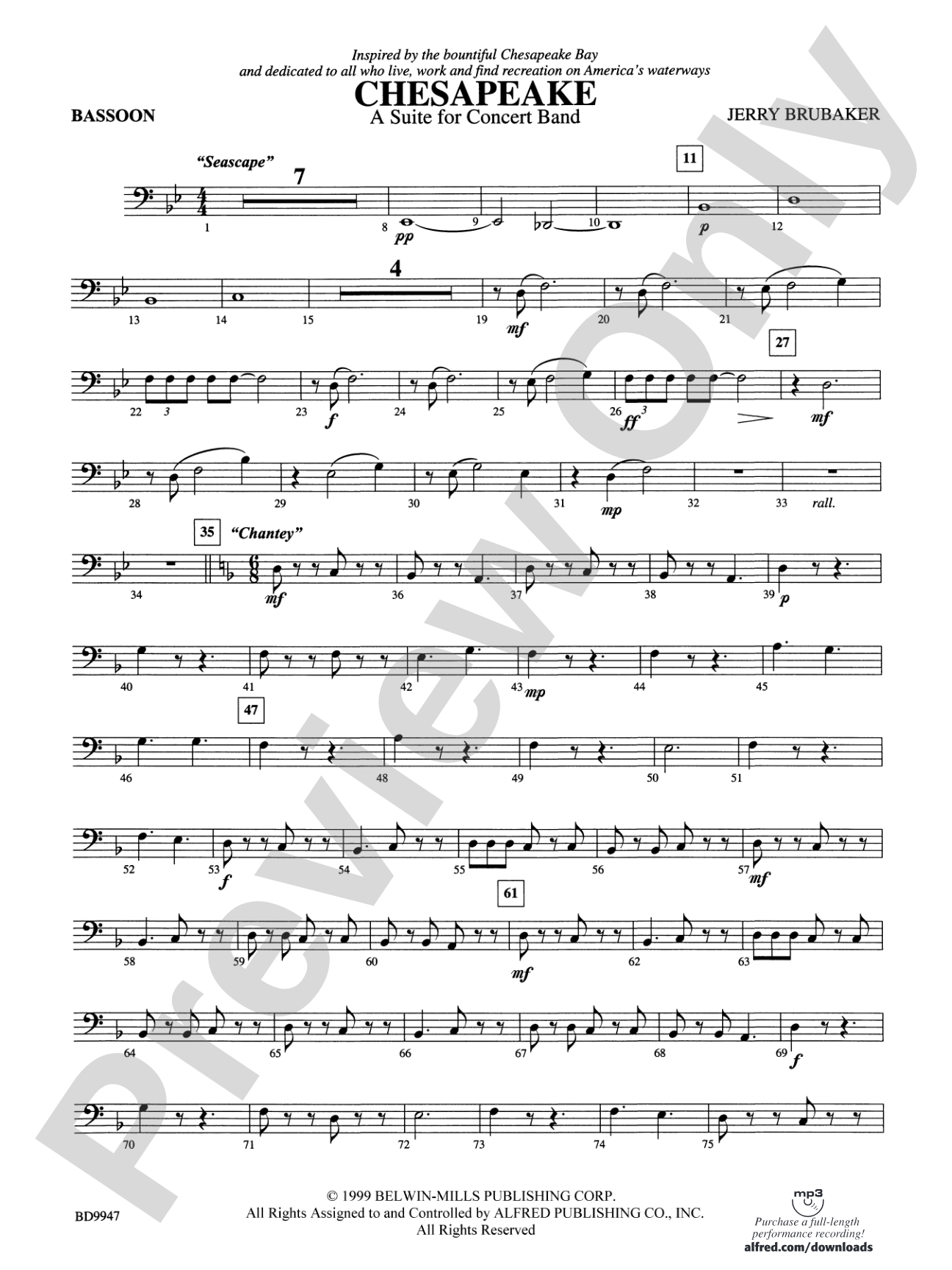 Chesapeake: Bassoon