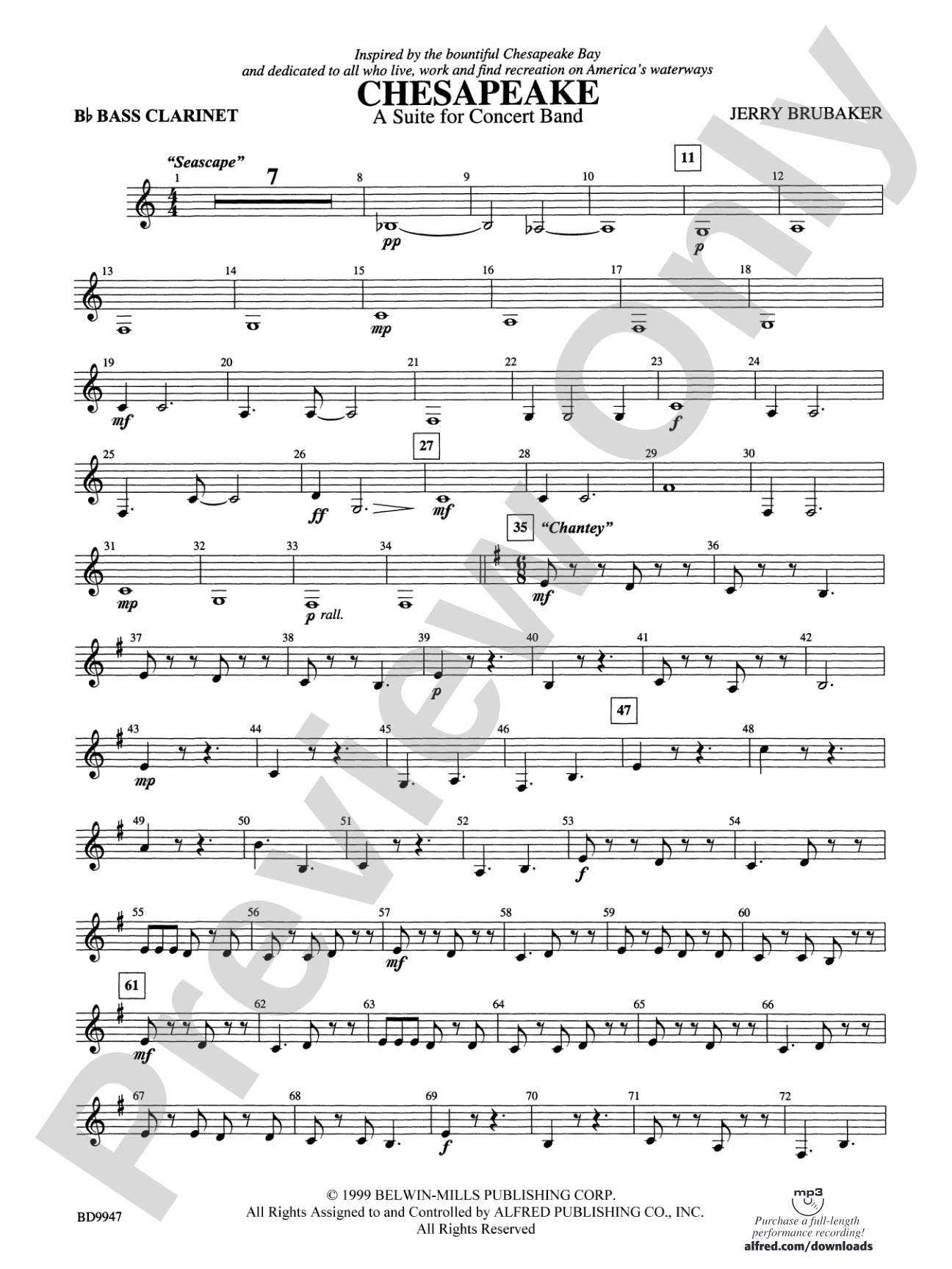 Chesapeake: B-flat Bass Clarinet