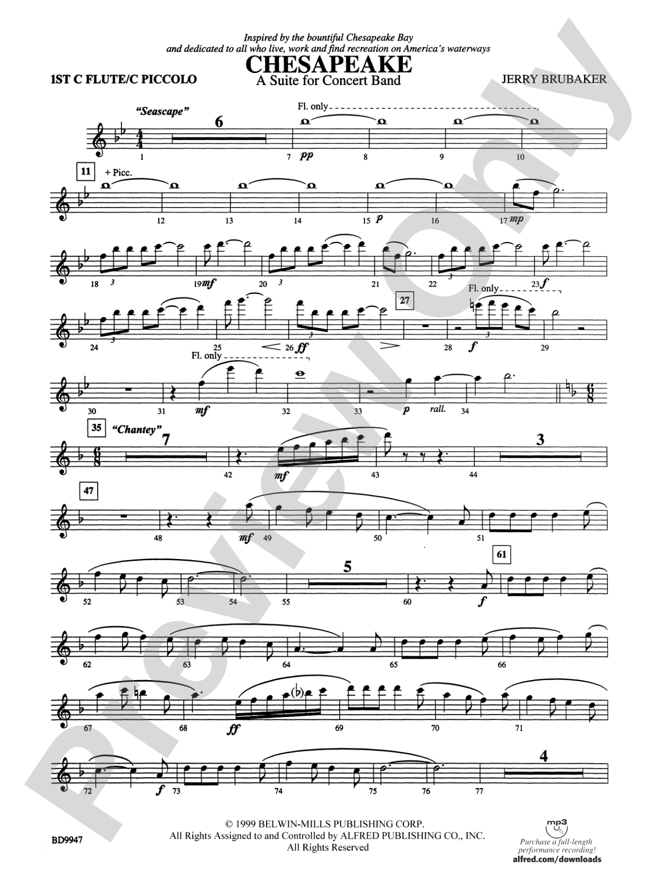 Chesapeake: Flute