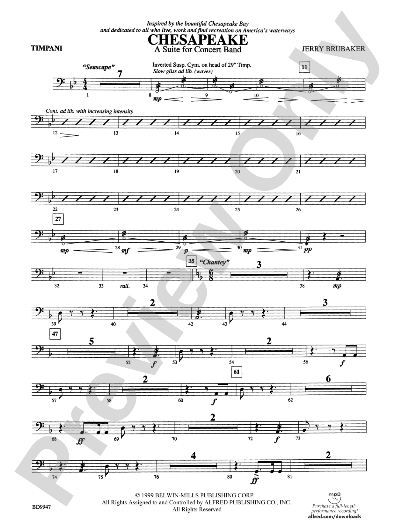 Chesapeake: Timpani