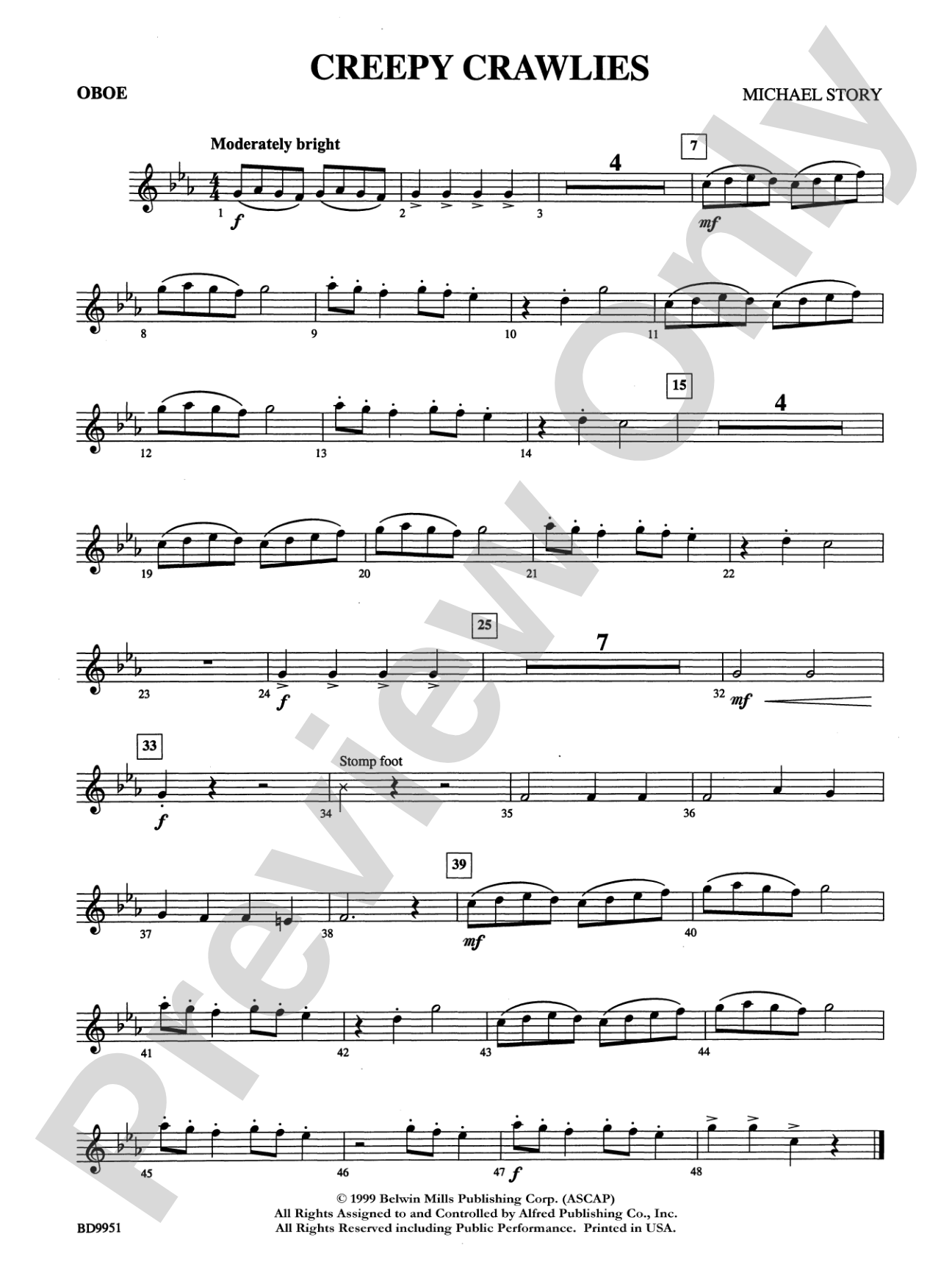 Creepy Crawlies: Oboe