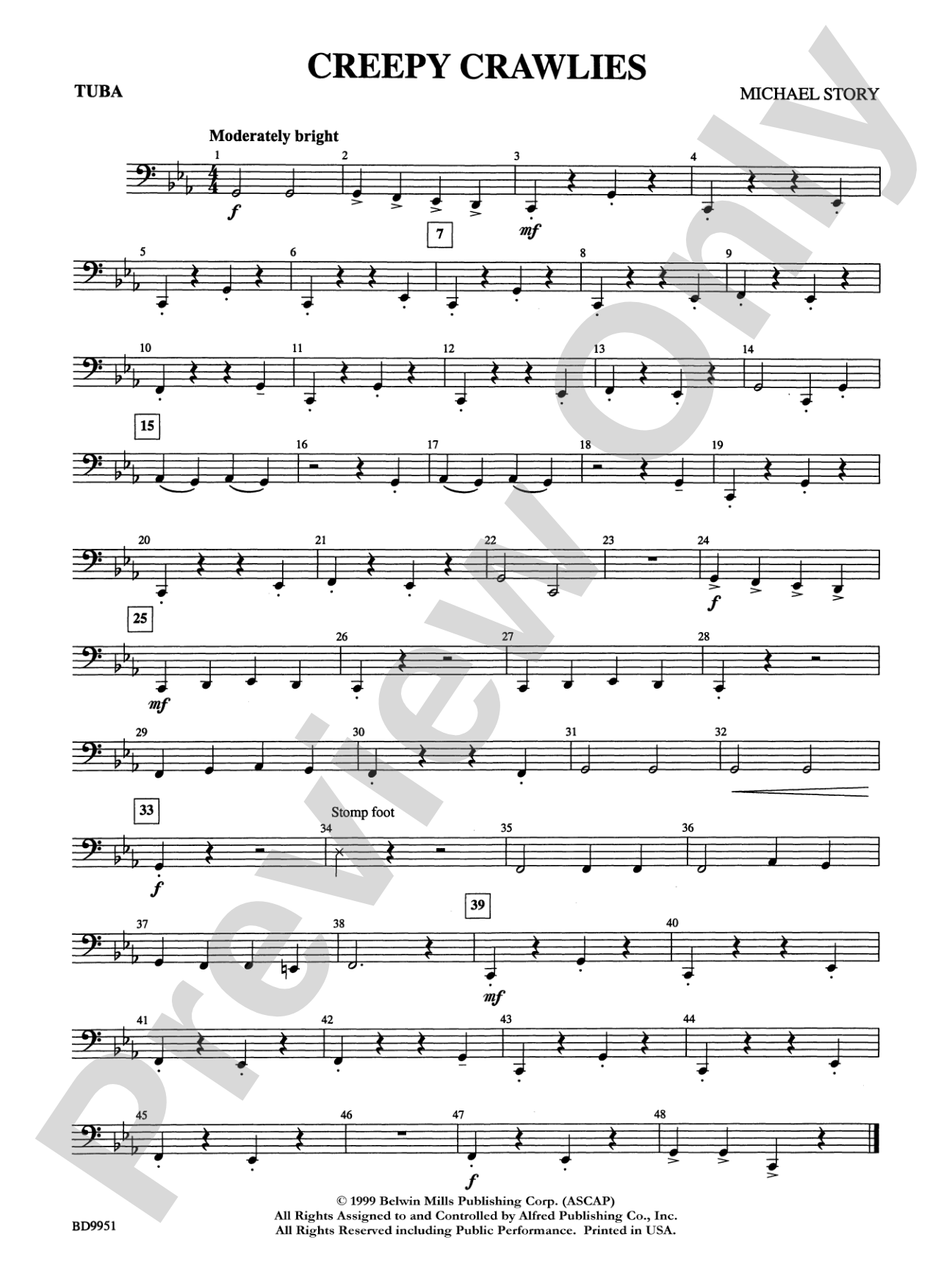 Creepy Crawlies: Tuba