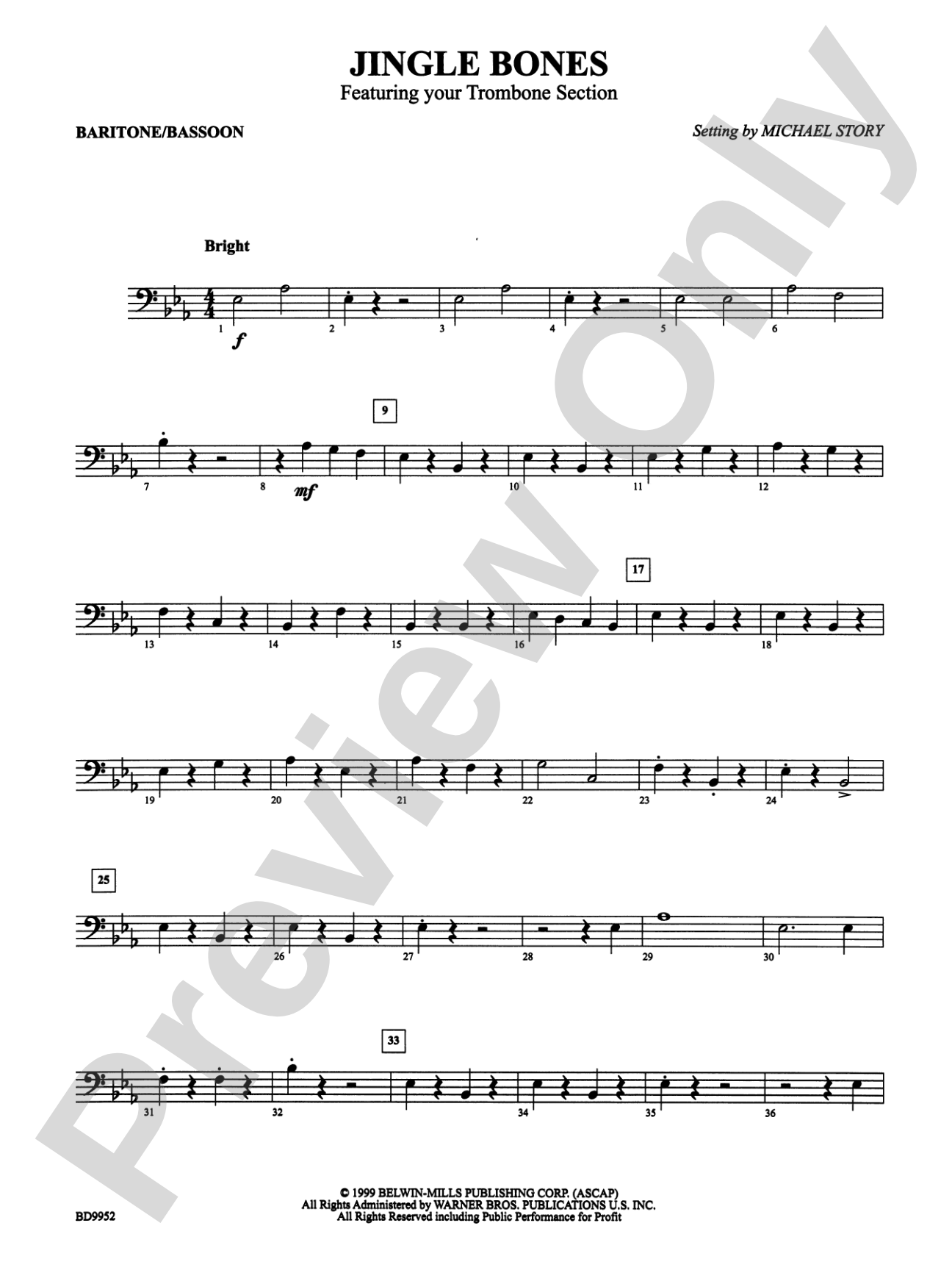 Jingle Bones: Baritone B.C.