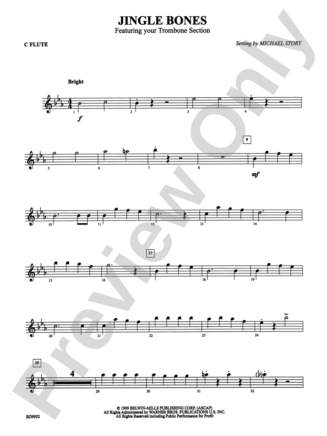 Jingle Bones: Flute