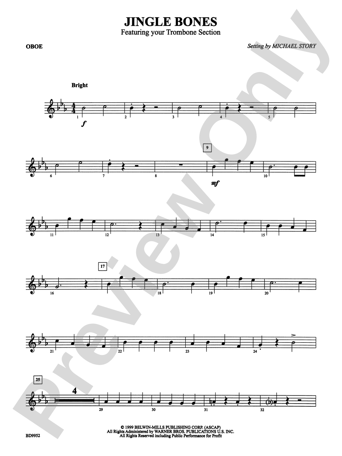 Jingle Bones: Oboe