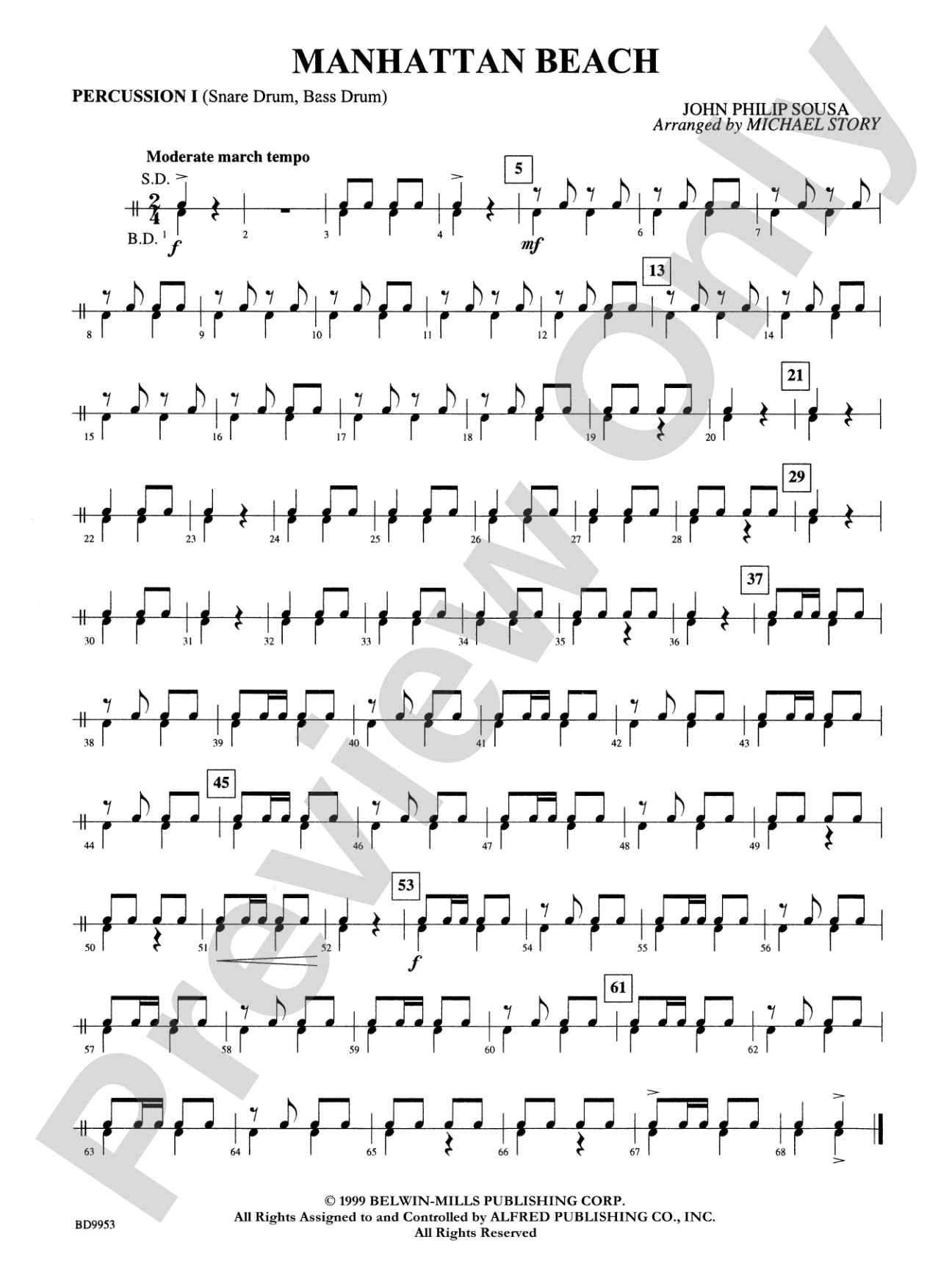 Manhattan Beach: 1st Percussion