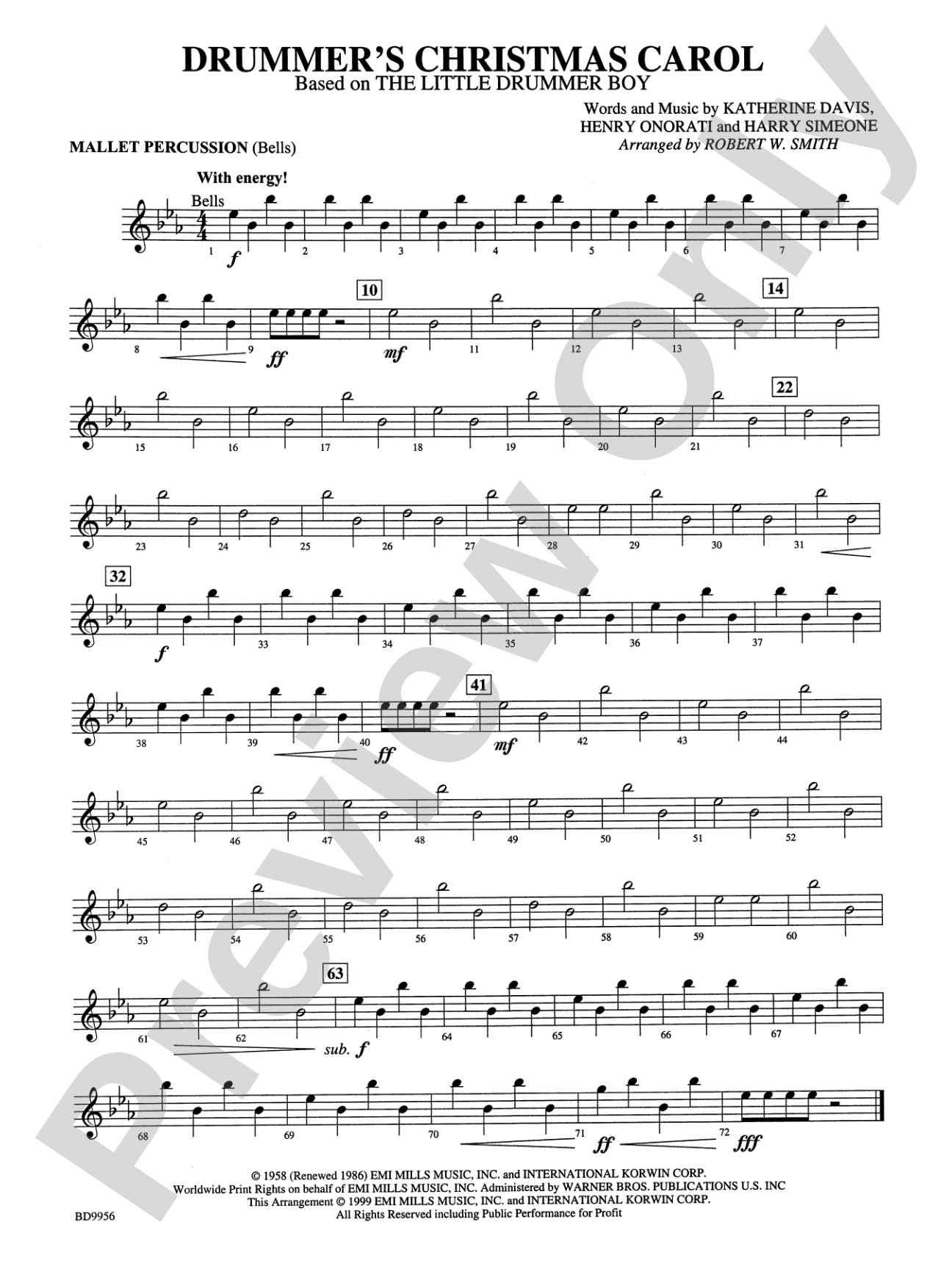 Drummer's Christmas Carol: Bells