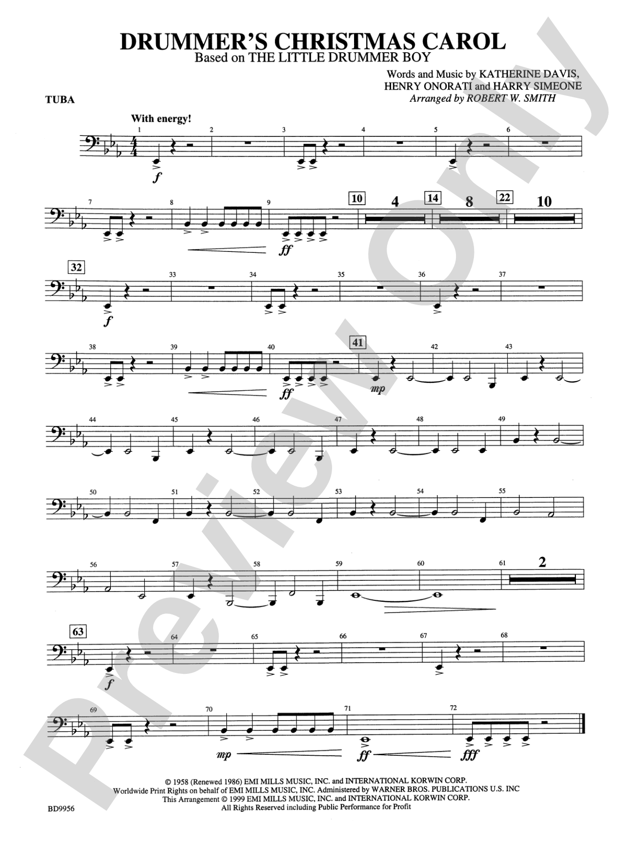 Drummer's Christmas Carol: Tuba