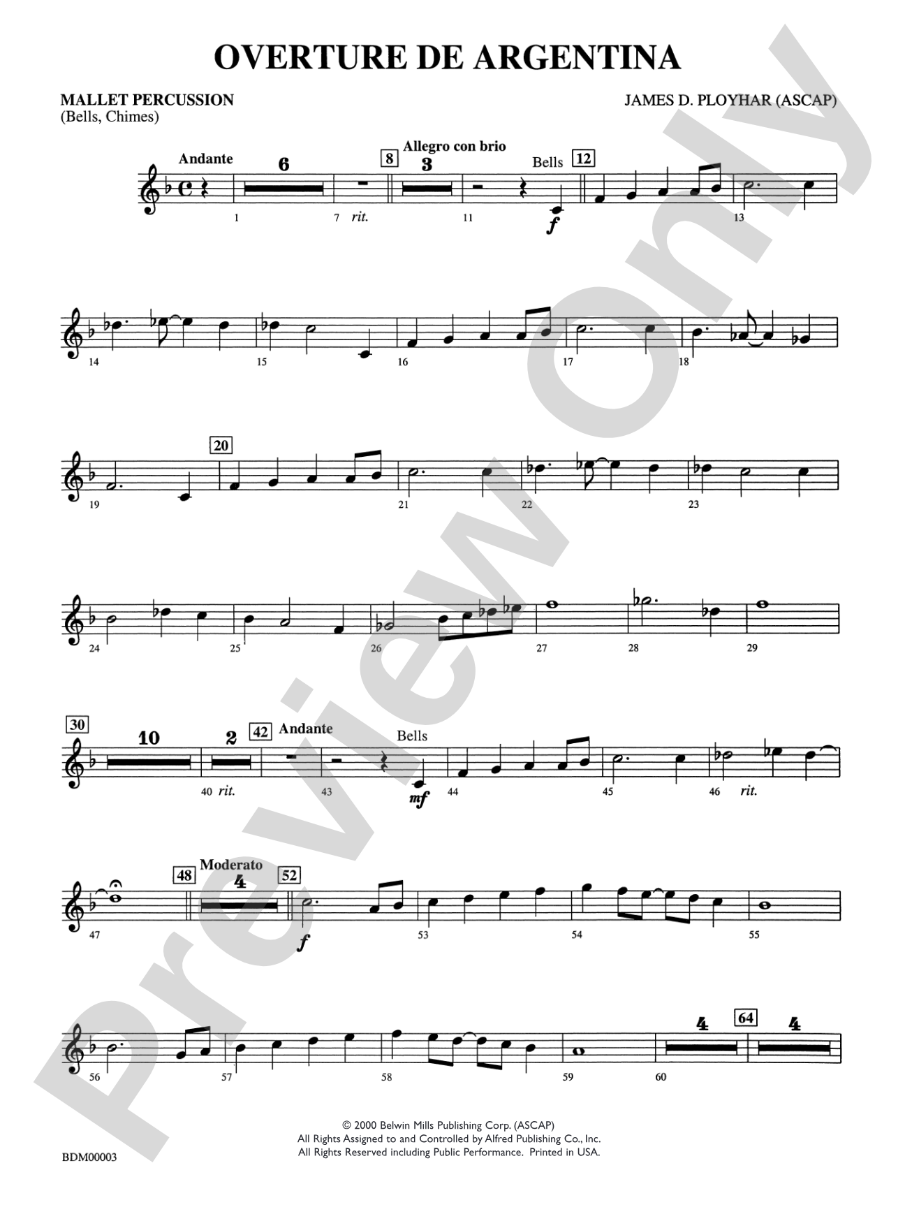 Overture de Argentina: Mallets