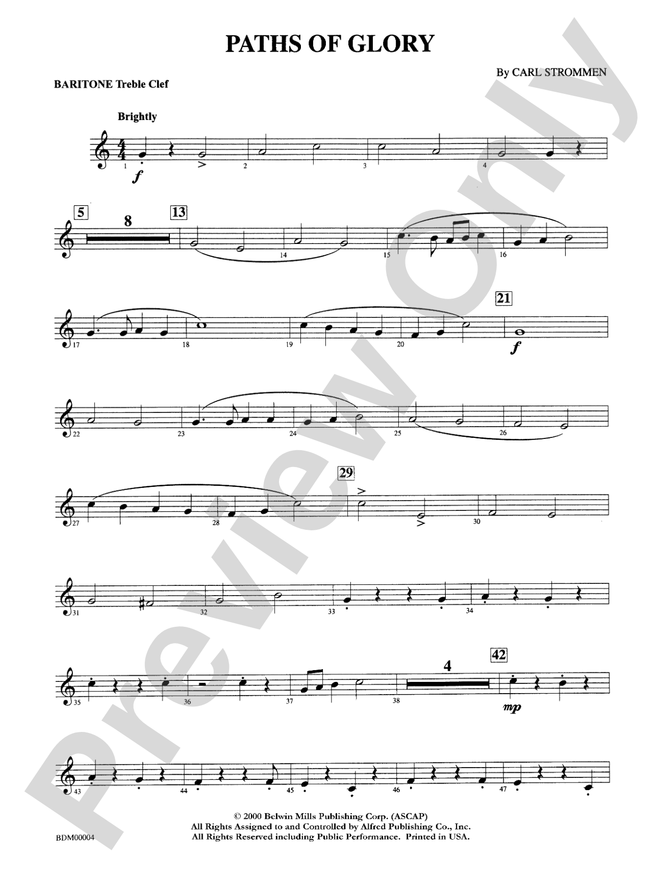Paths of Glory: Baritone T.C.