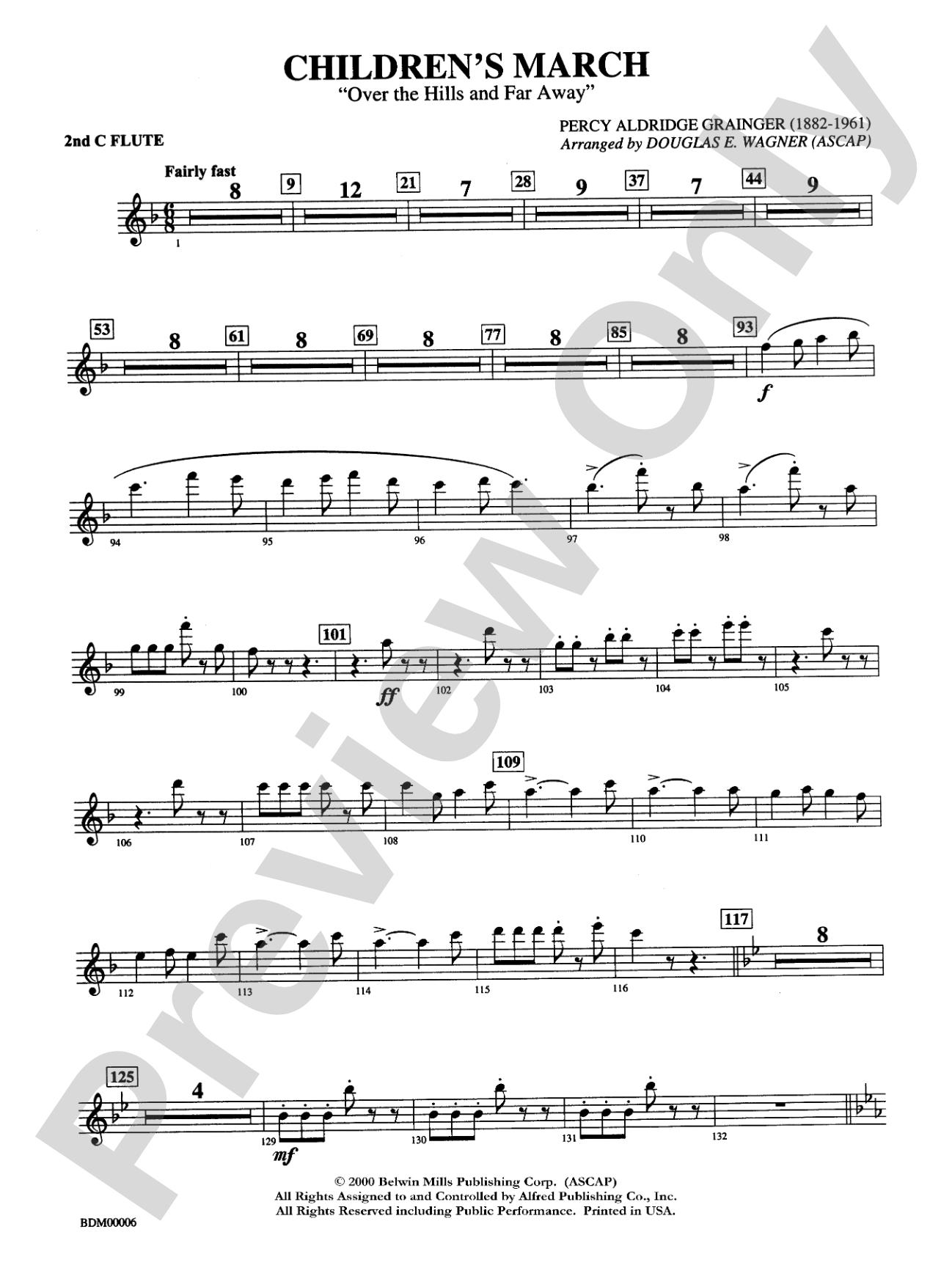 Children's March: 2nd Flute