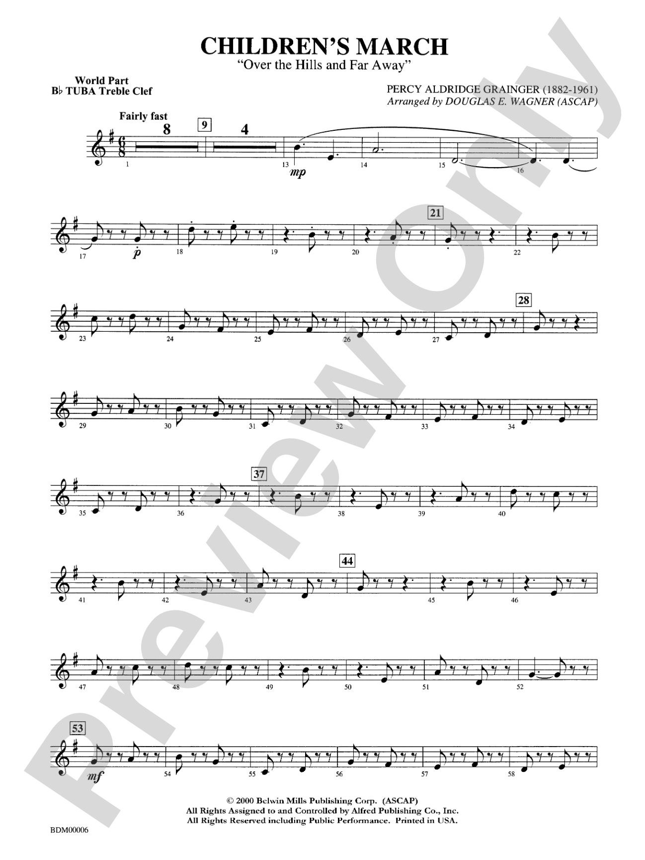 Children's March: WP B-flat Tuba T.C.
