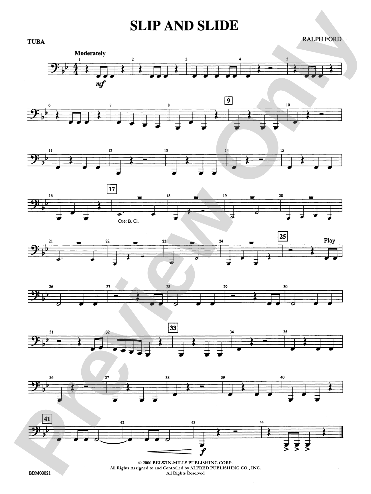 Slip and Slide: Tuba