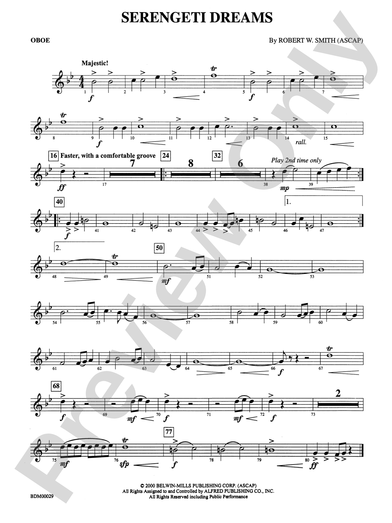 Serengeti Dreams: Oboe