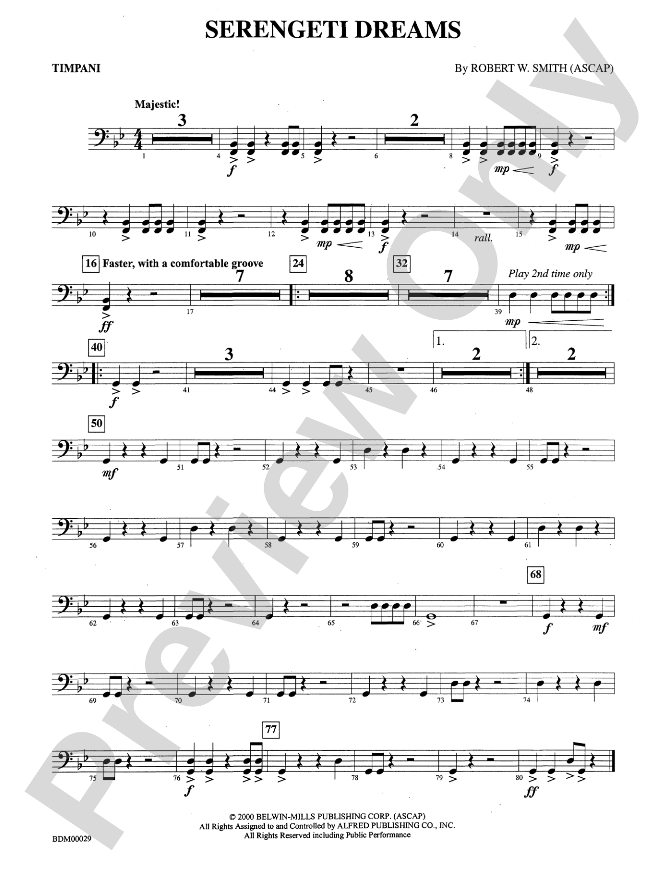 Serengeti Dreams: Timpani