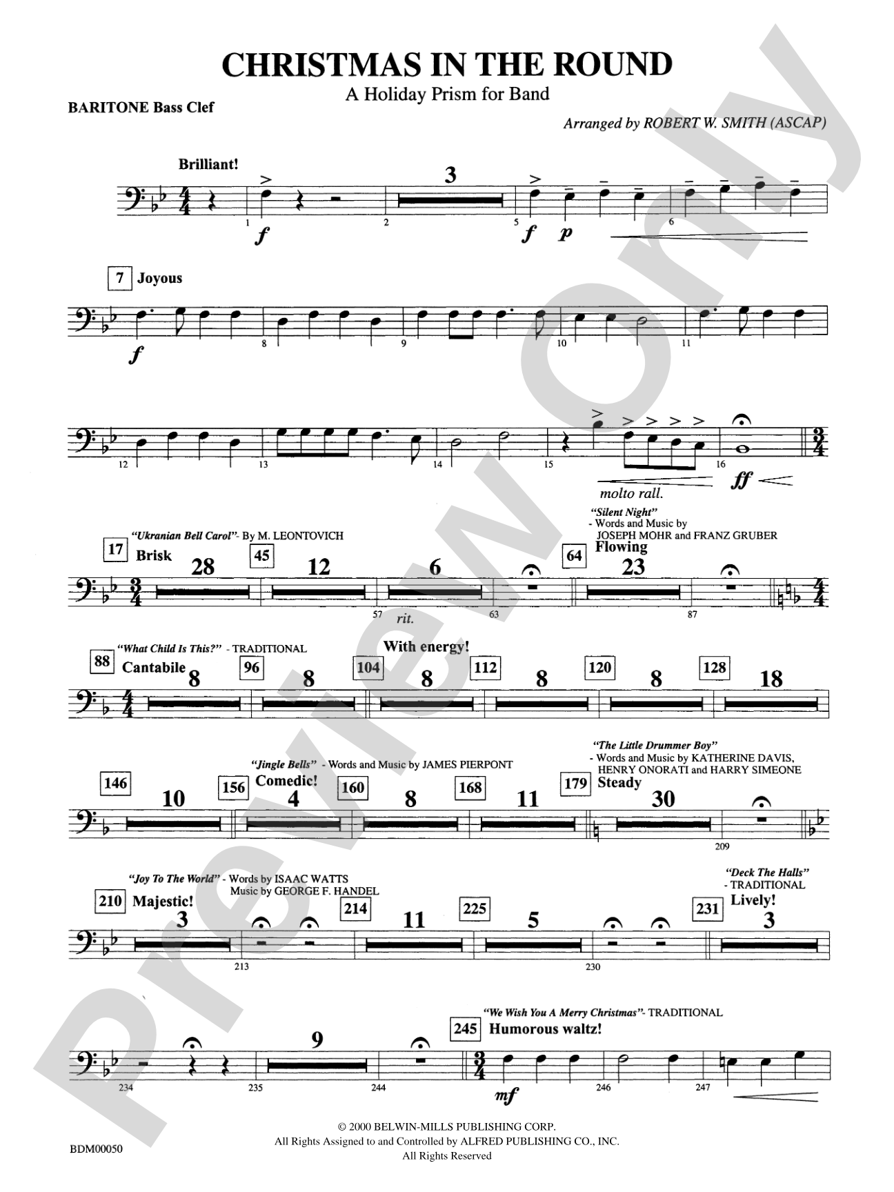 Christmas in the Round: Baritone B.C.