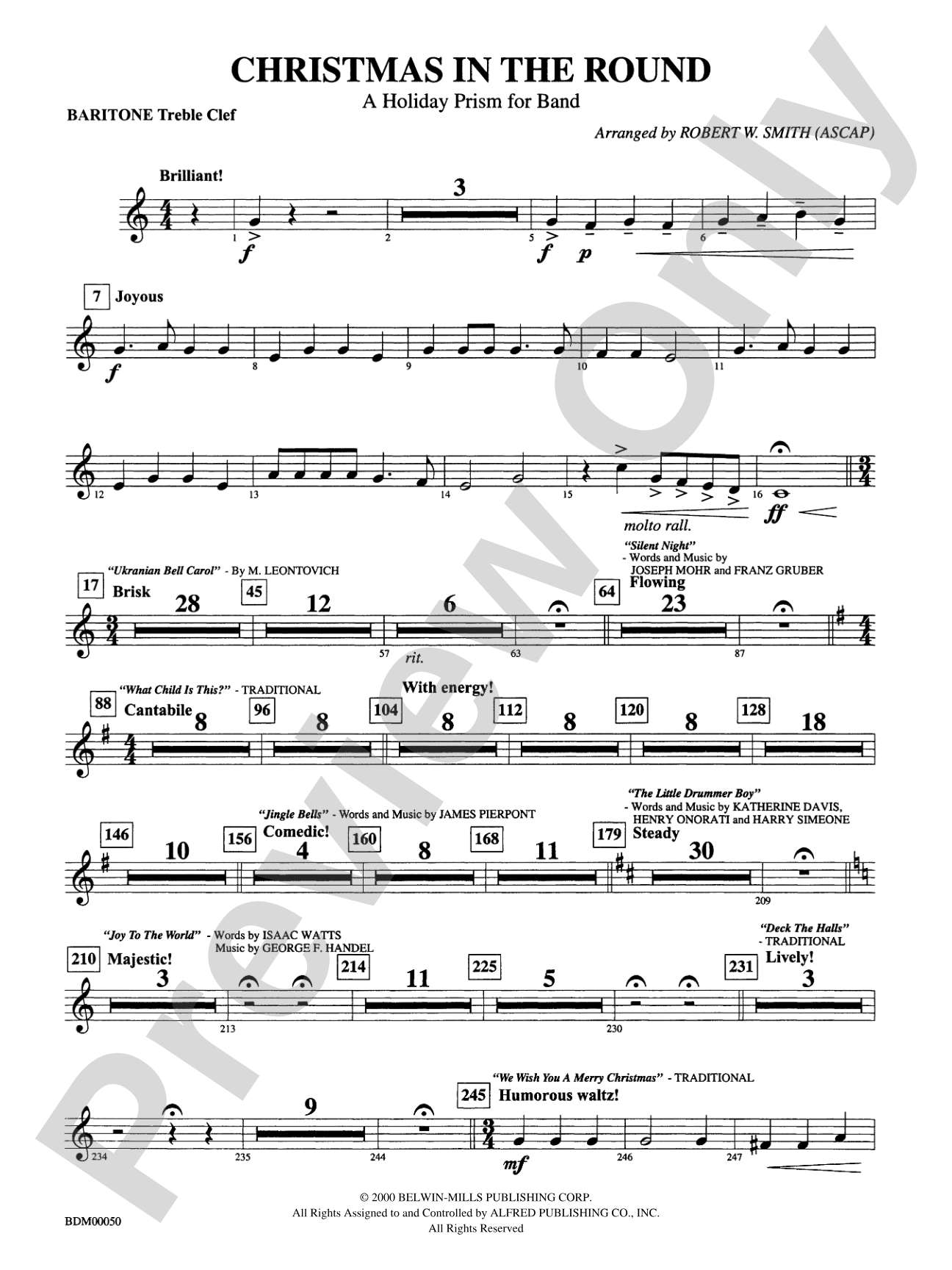 Christmas in the Round: Baritone T.C.