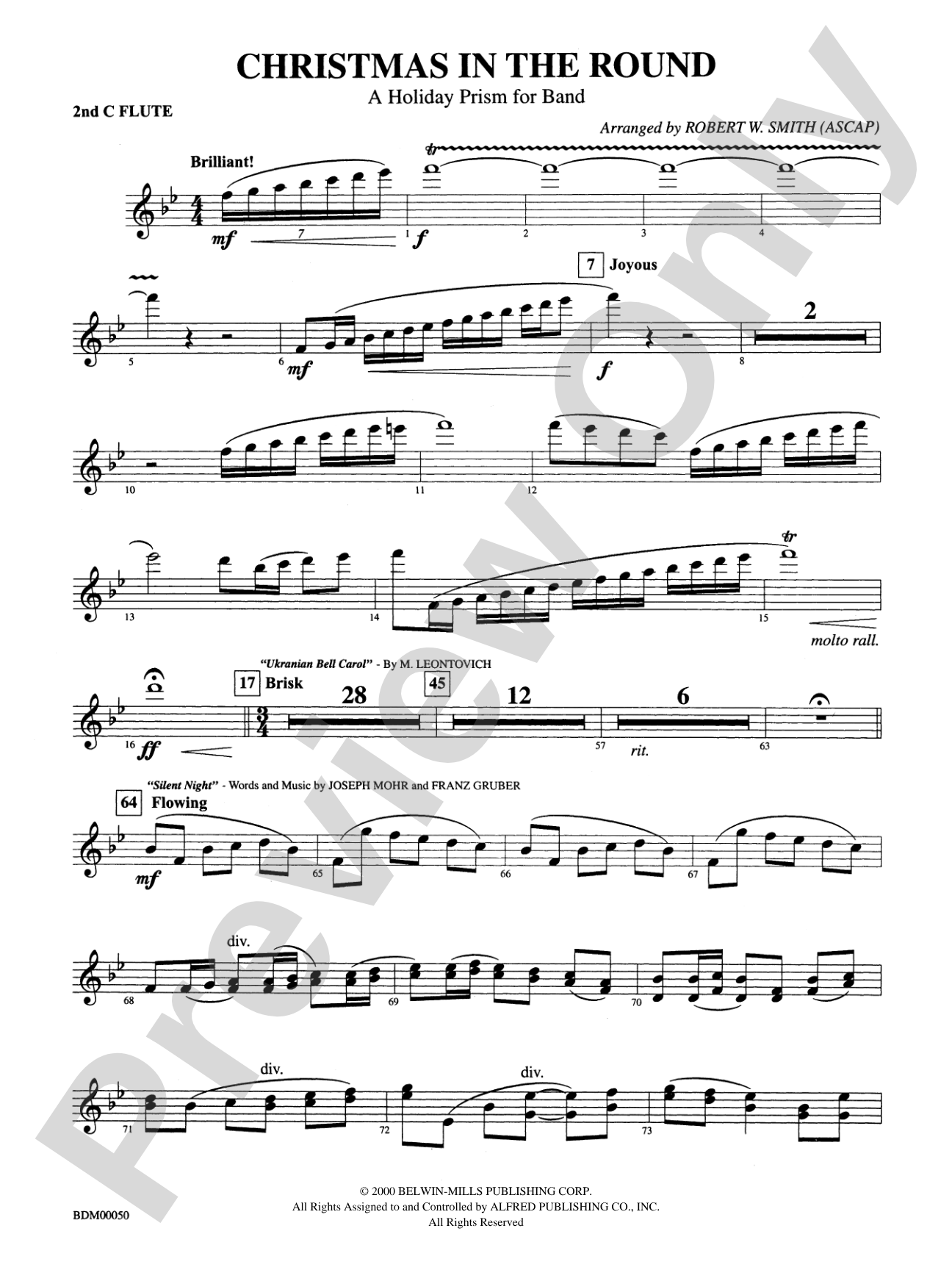 Christmas in the Round: 2nd Flute