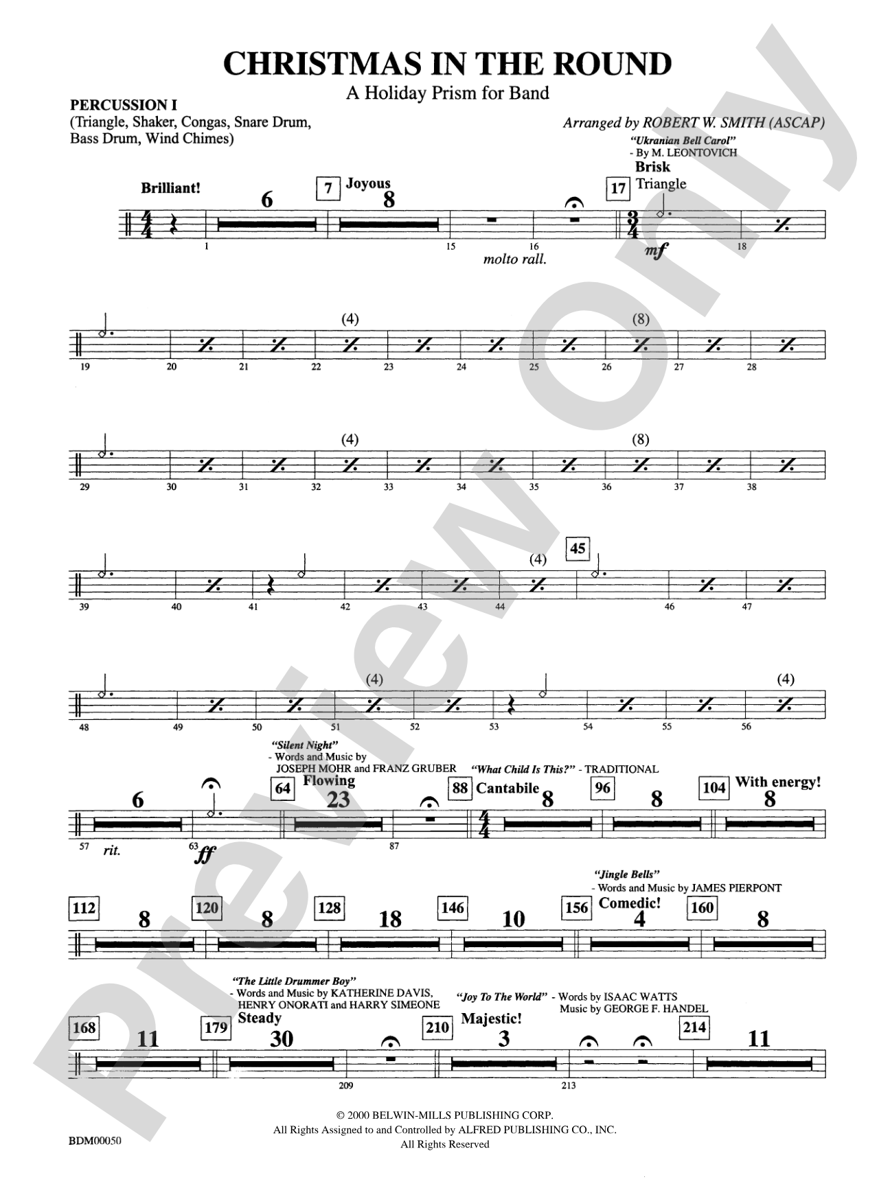 Christmas in the Round: 1st Percussion