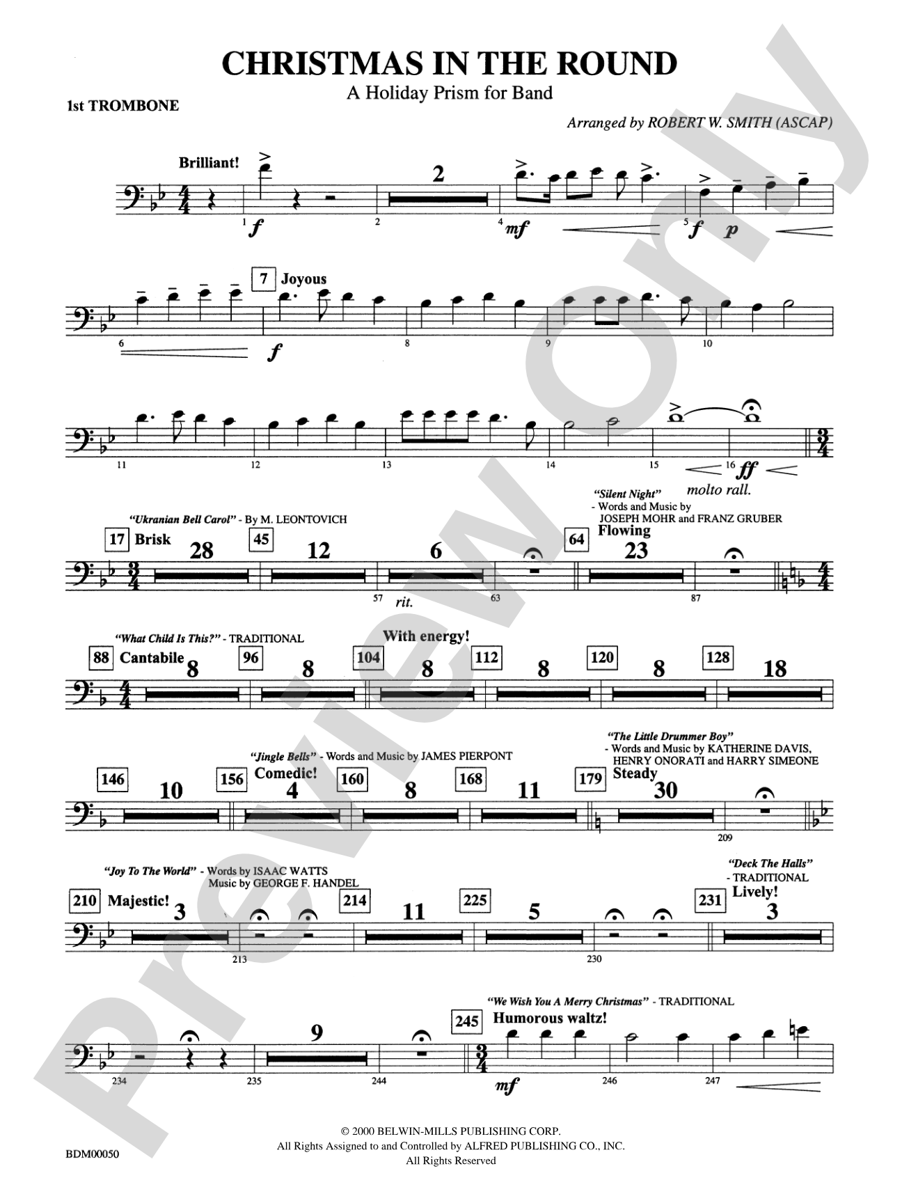 Christmas in the Round: 1st Trombone