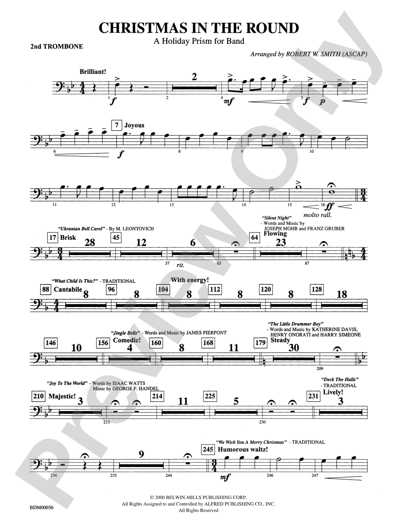 Christmas in the Round: 2nd Trombone