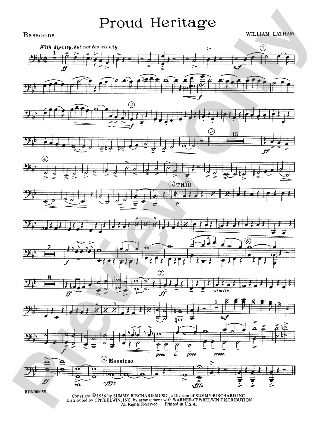 Proud Heritage: Bassoon