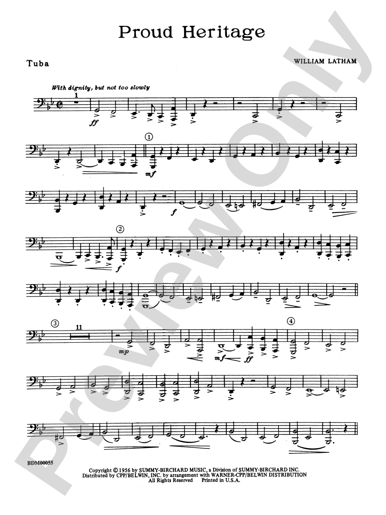 Proud Heritage: Tuba