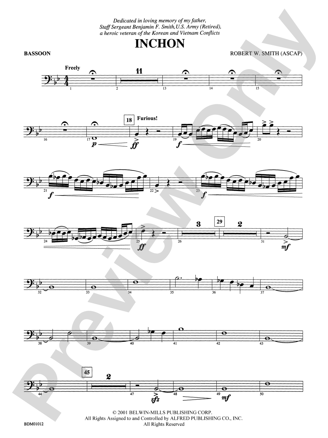 Inchon: Bassoon
