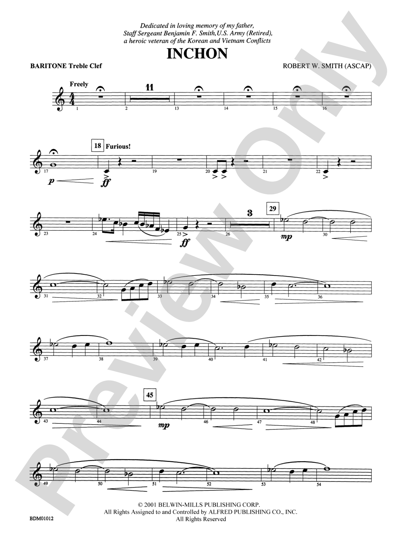 Inchon: Baritone T.C.