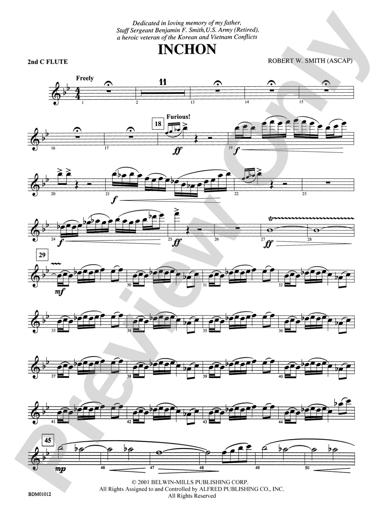 Inchon: 2nd Flute