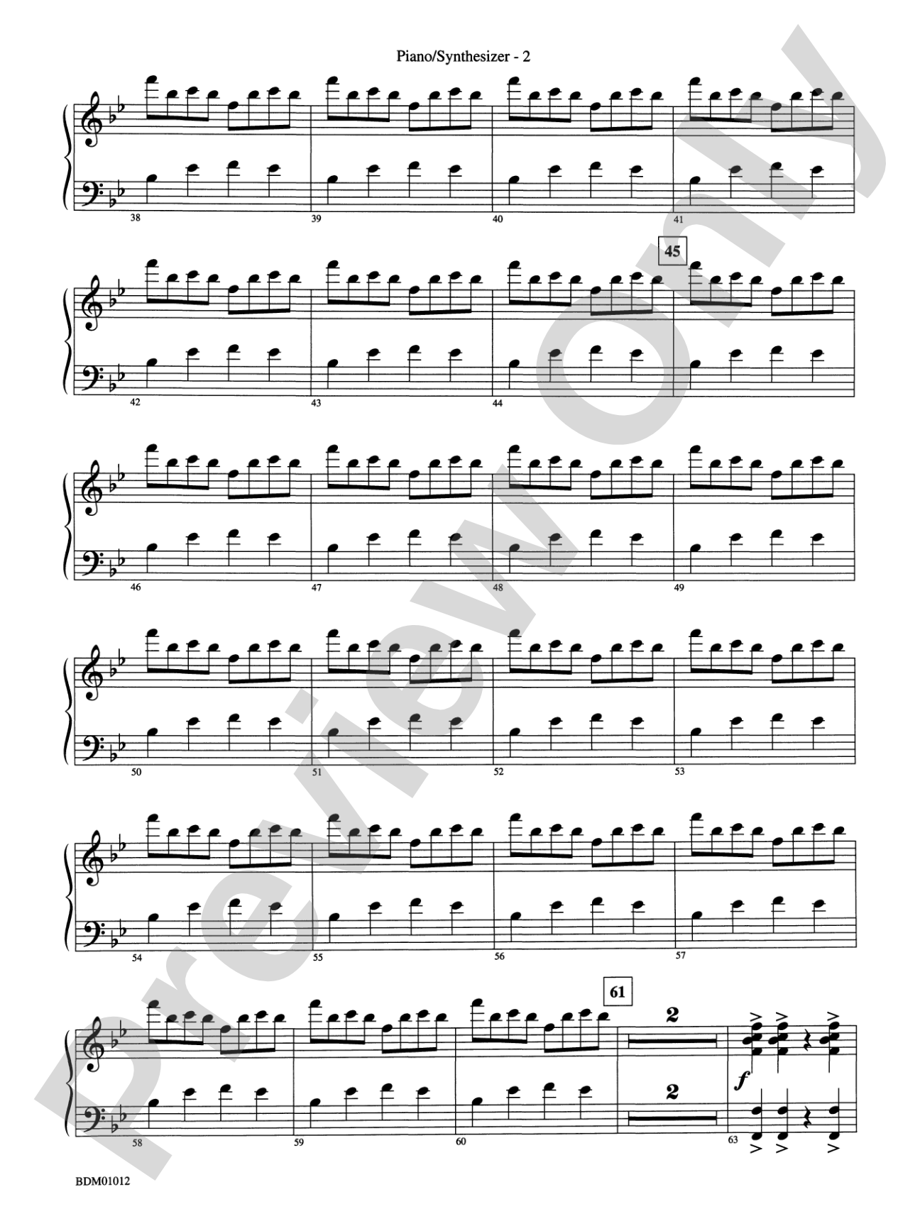 Inchon: Piano Accompaniment