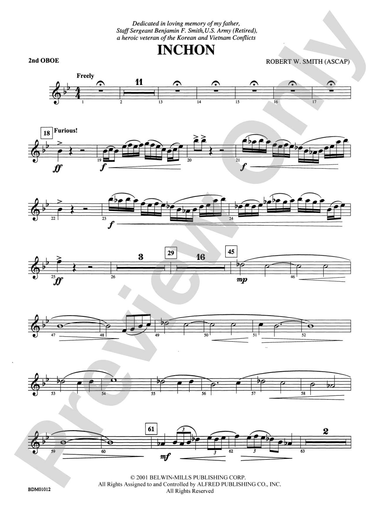 Inchon: 2nd Oboe