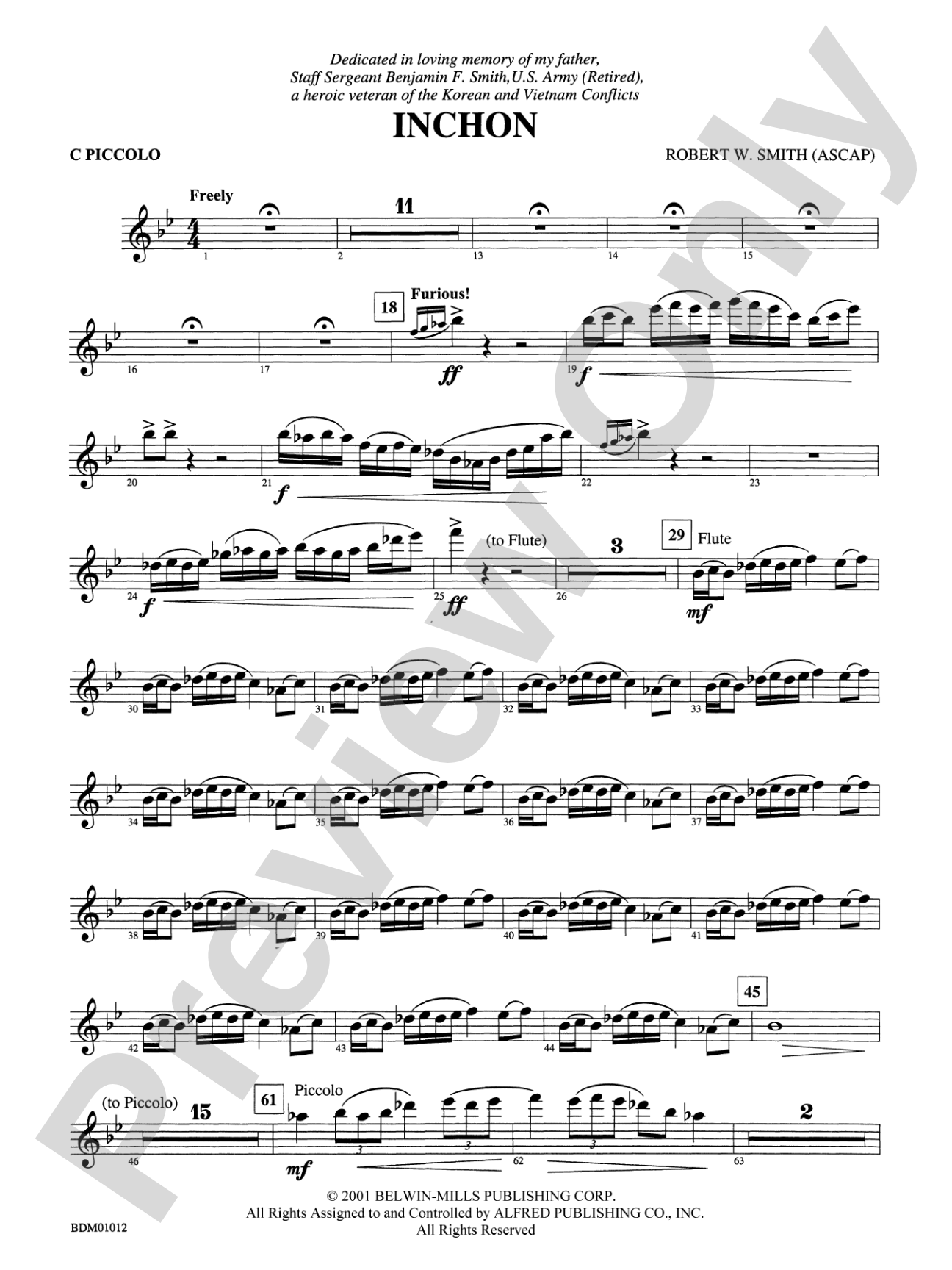Inchon: Piccolo