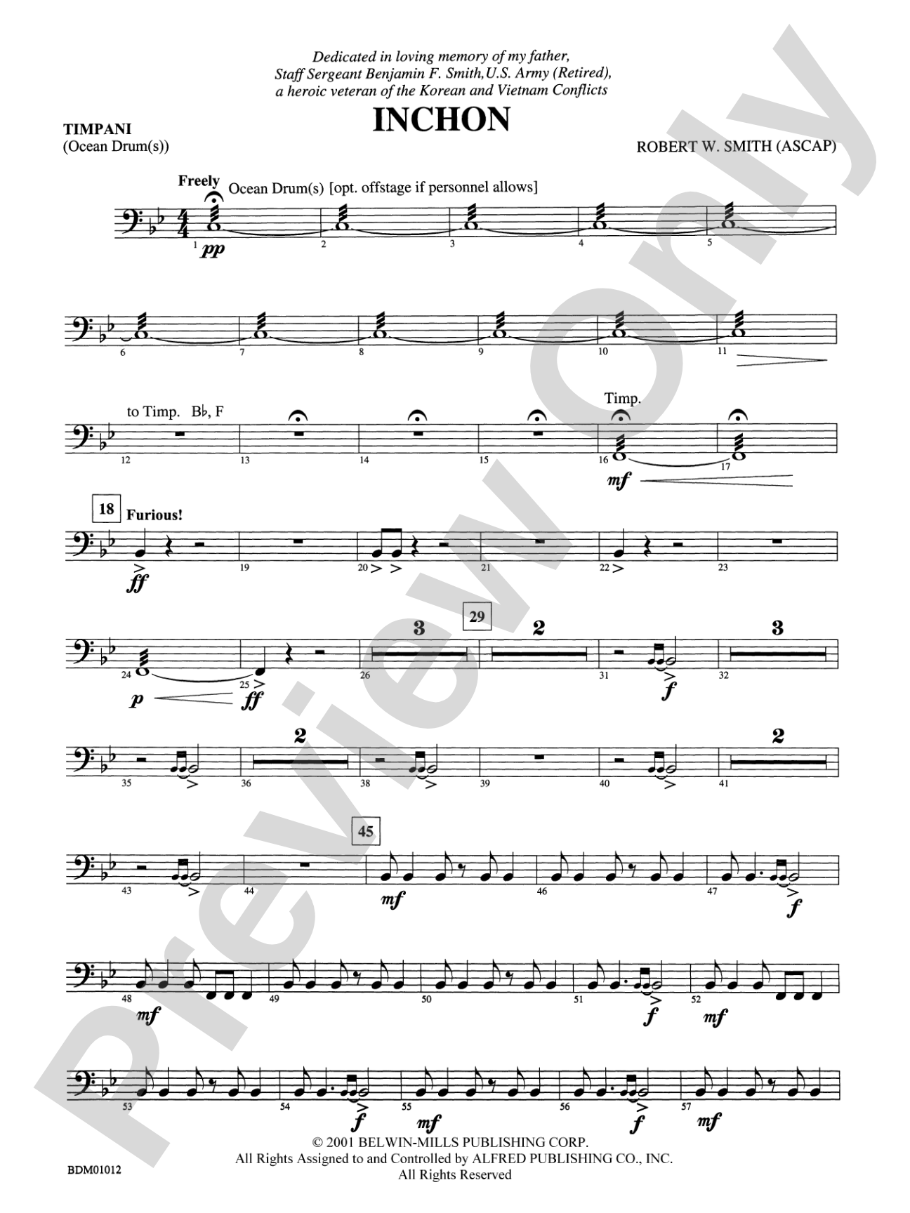 Inchon: Timpani