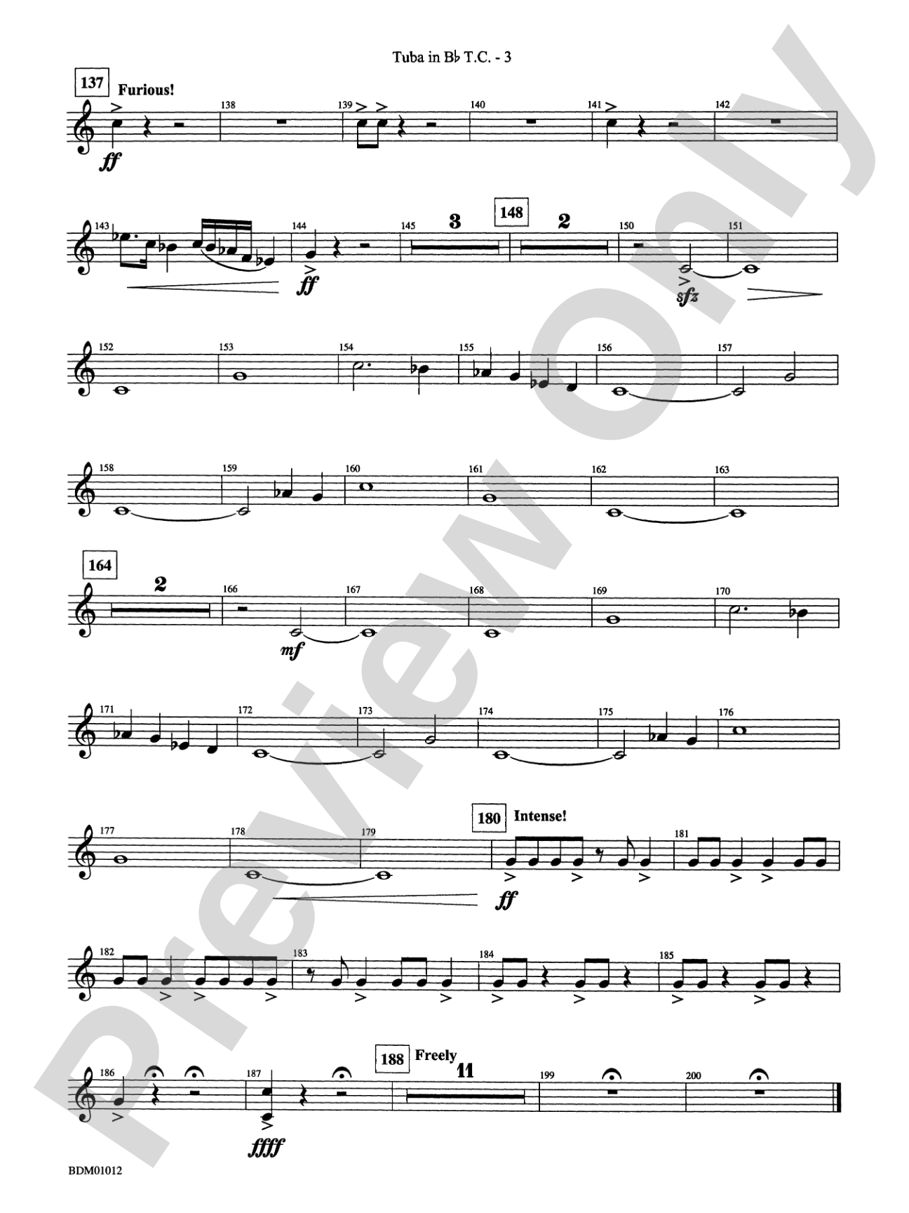 Inchon: (wp) B-flat Tuba T.C.