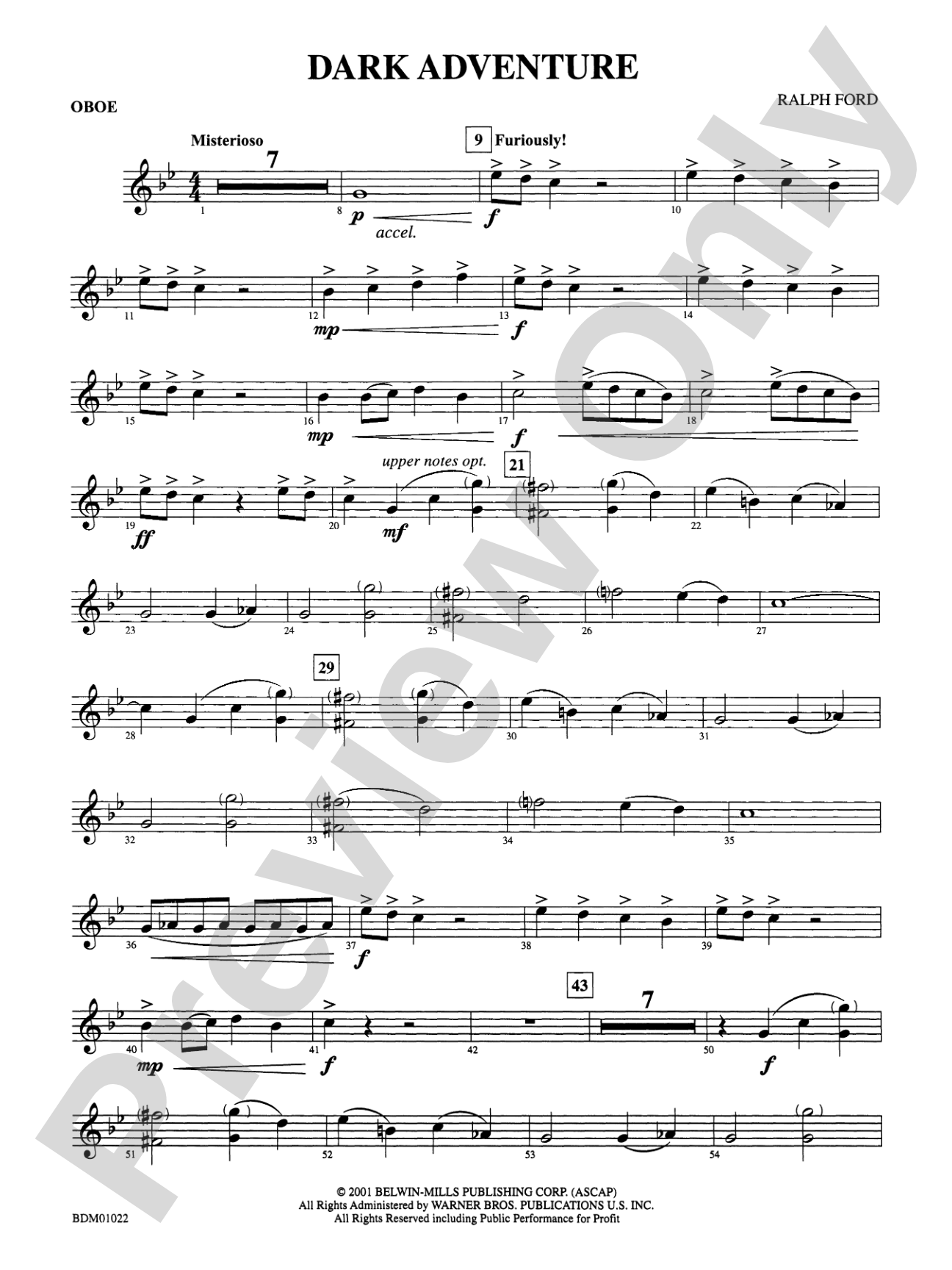 Dark Adventure: Oboe